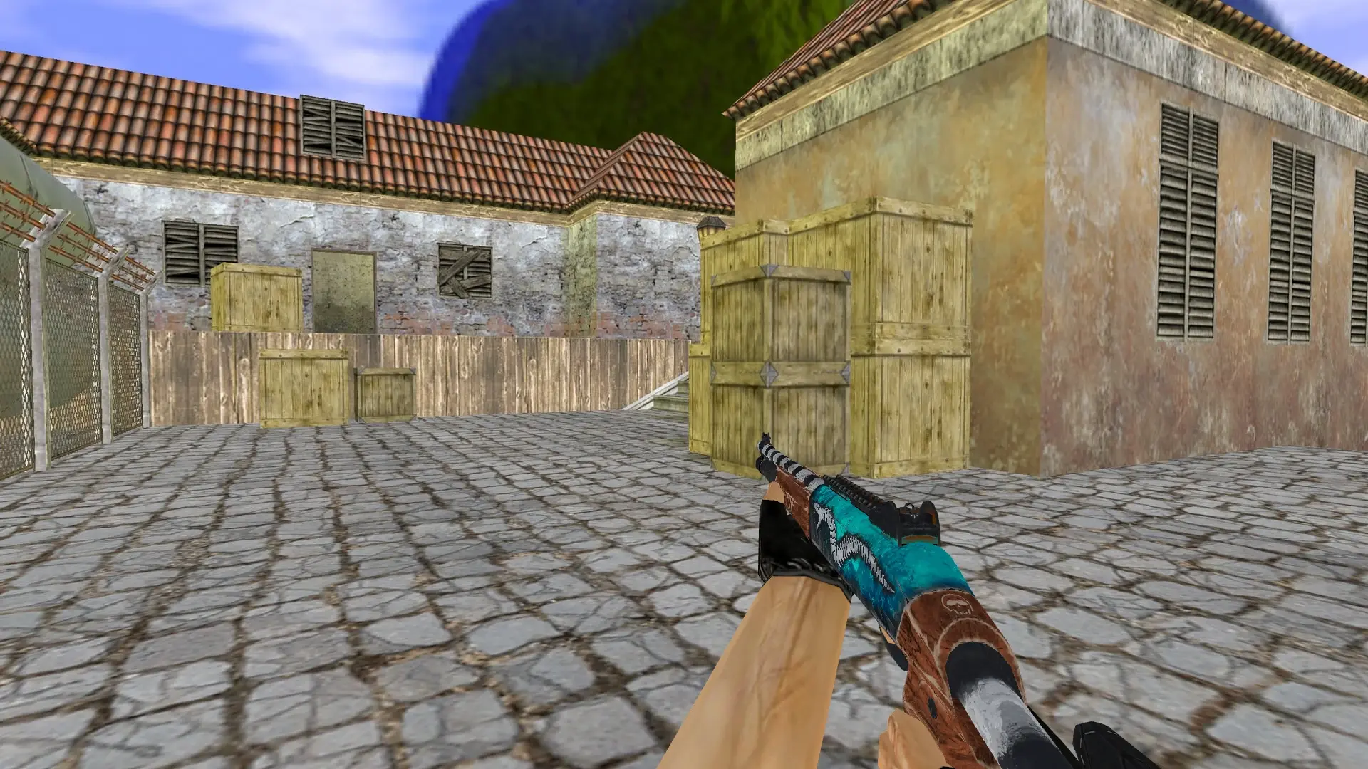 XM1014 Outlands — de_inferno (first person)