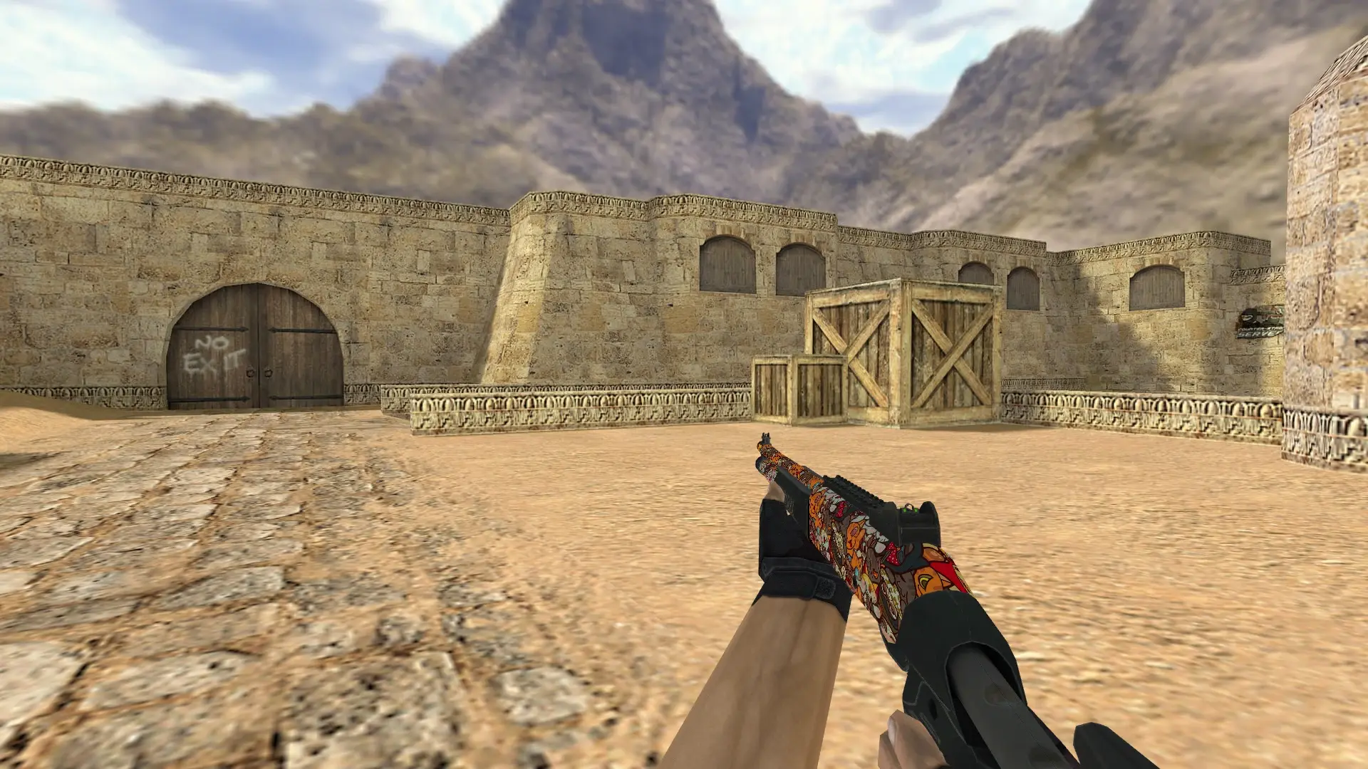 XM1014 PAW — de_dust2 (first person)