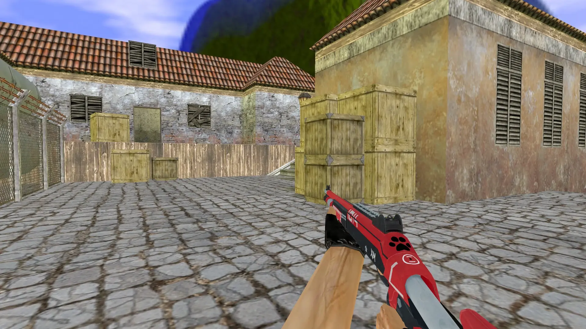 XM1014 Red Fury — de_inferno (first person)