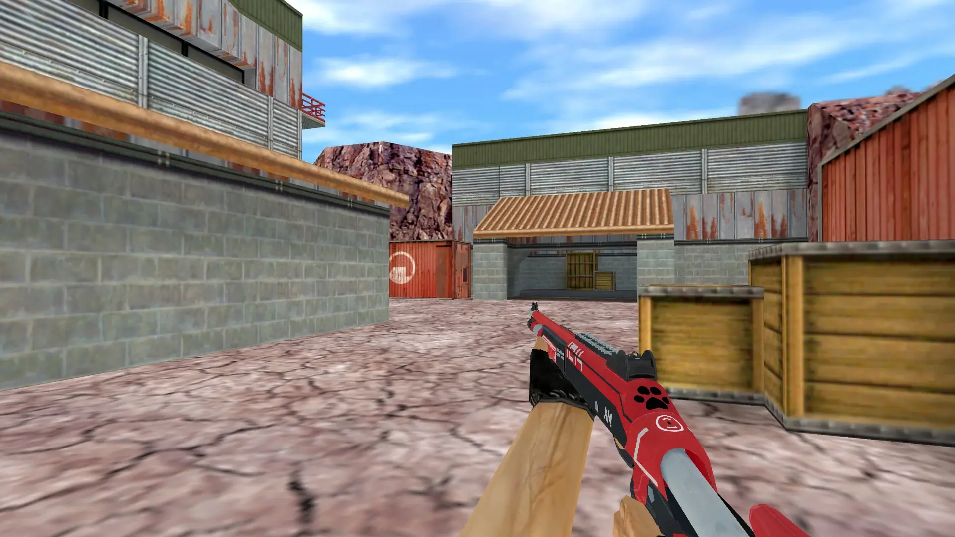XM1014 Red Fury — de_nuke (first person)