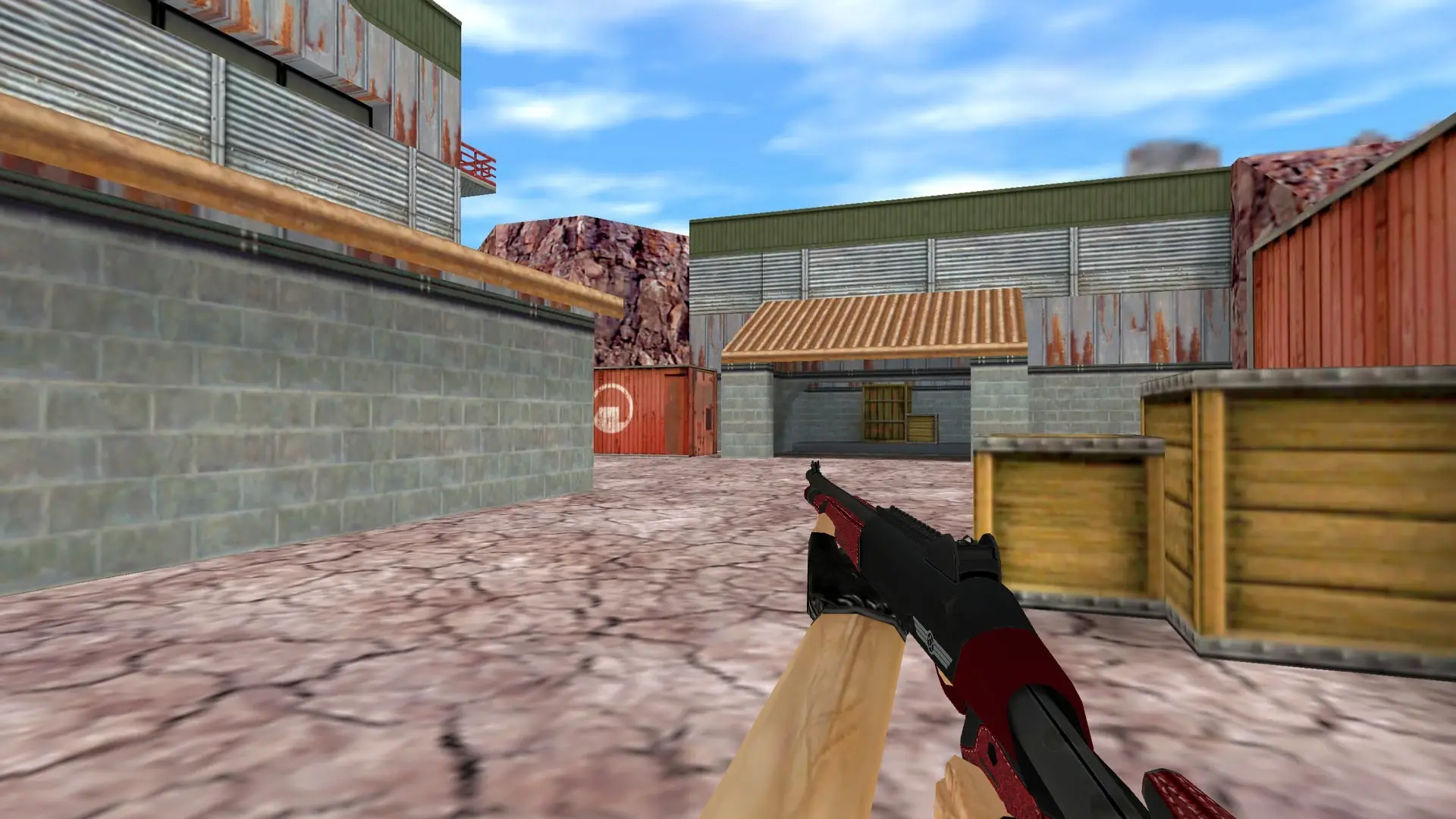 XM1014 | Red Leather — de_nuke (first person)