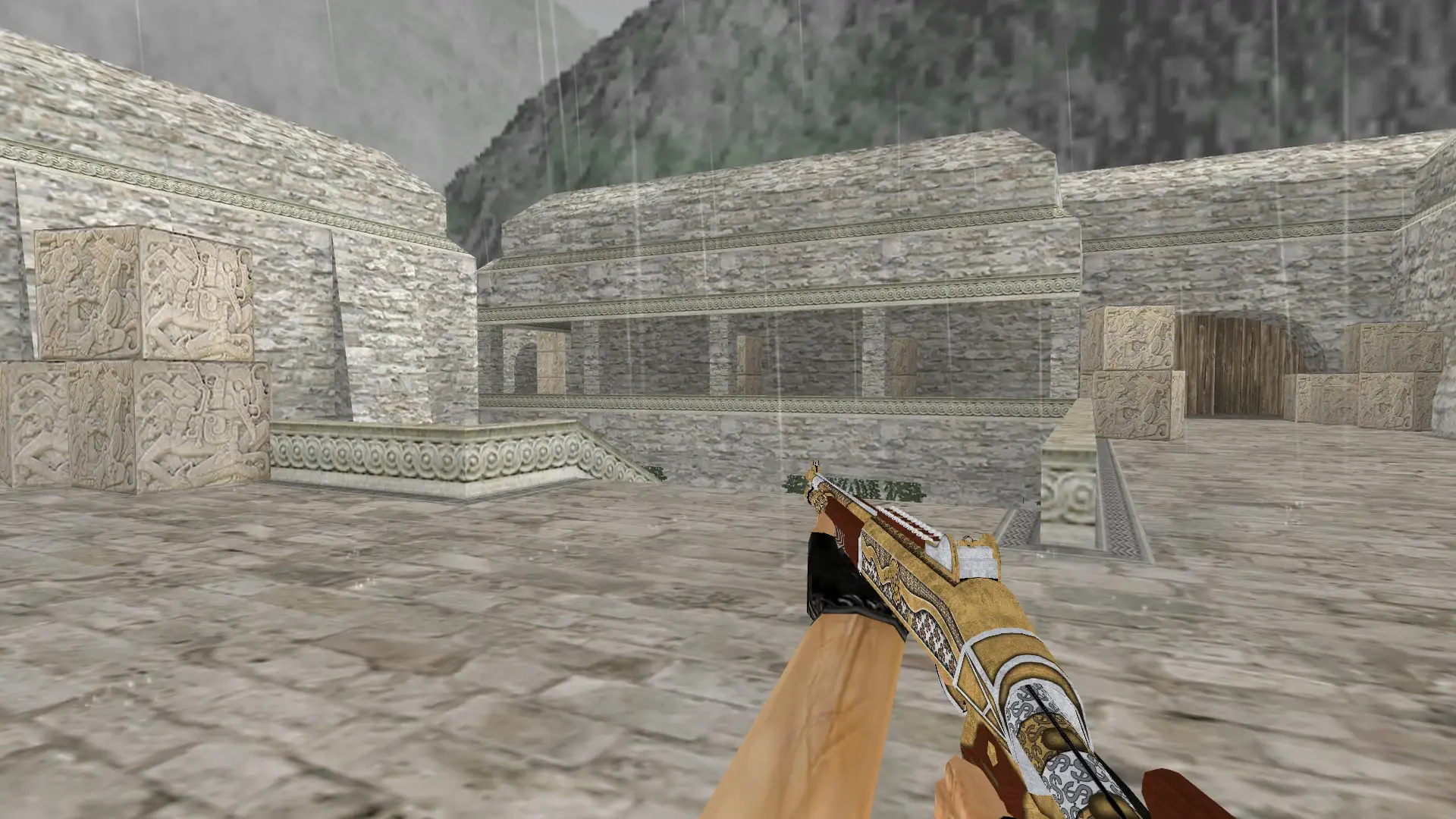 XM1014 Rich Death — de_aztec (first person)