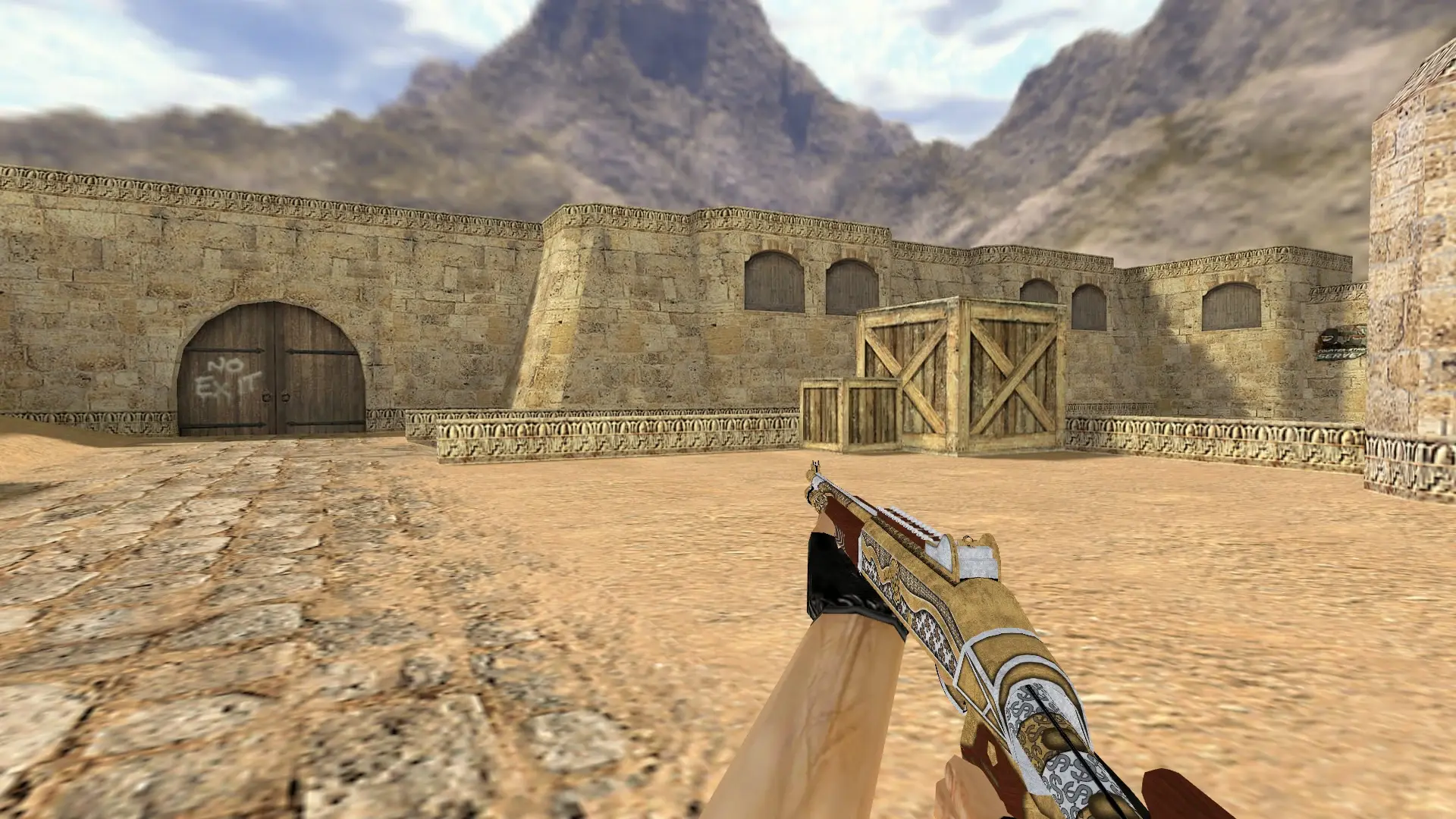 XM1014 Rich Death — de_dust2 (first person)