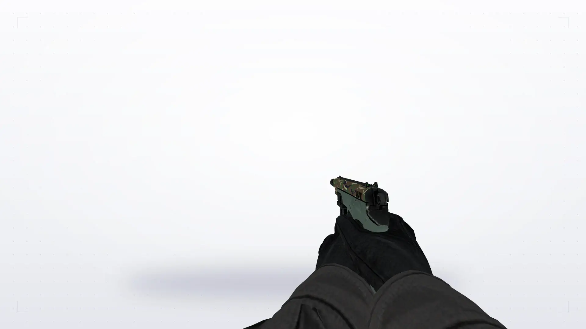 CZ-75 Army Sheen — first person