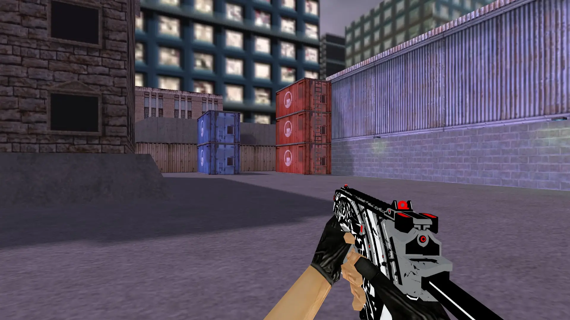 MP9 Calligraphy — cs_assault (first person)