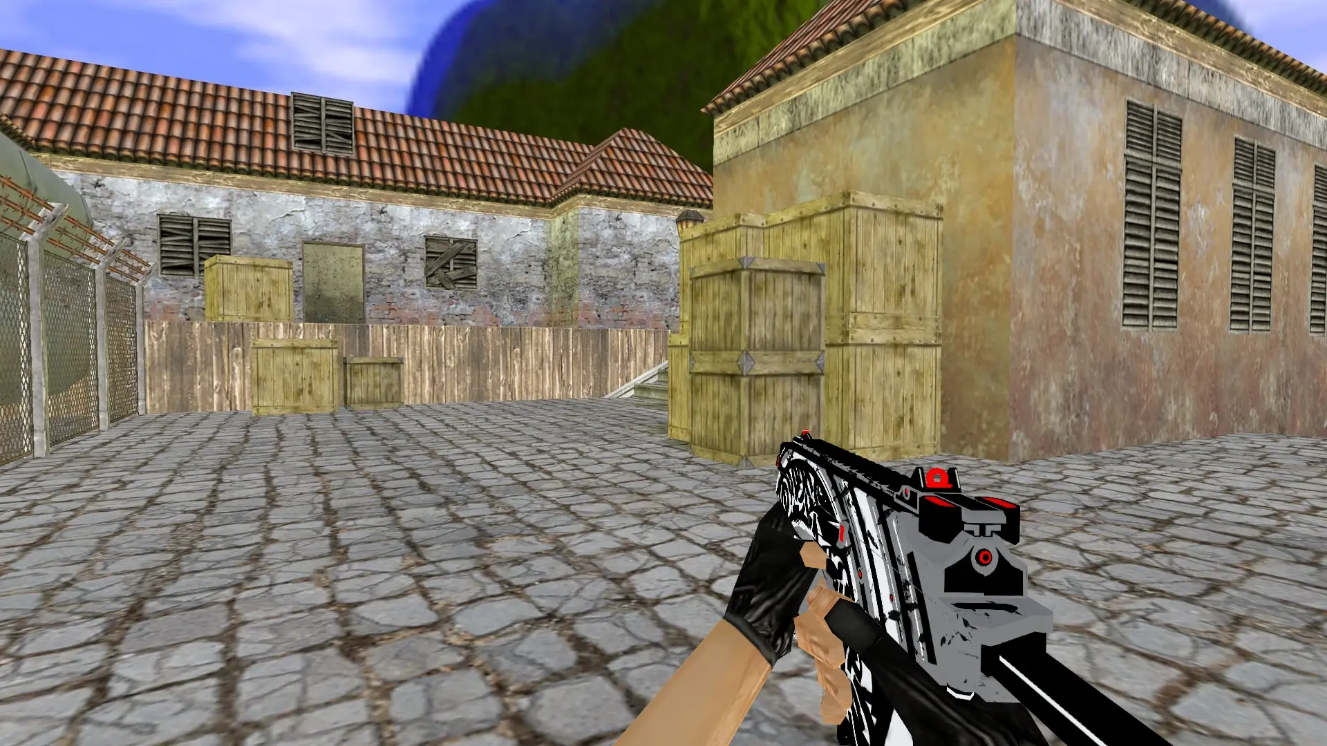 MP9 Calligraphy — de_inferno (first person)