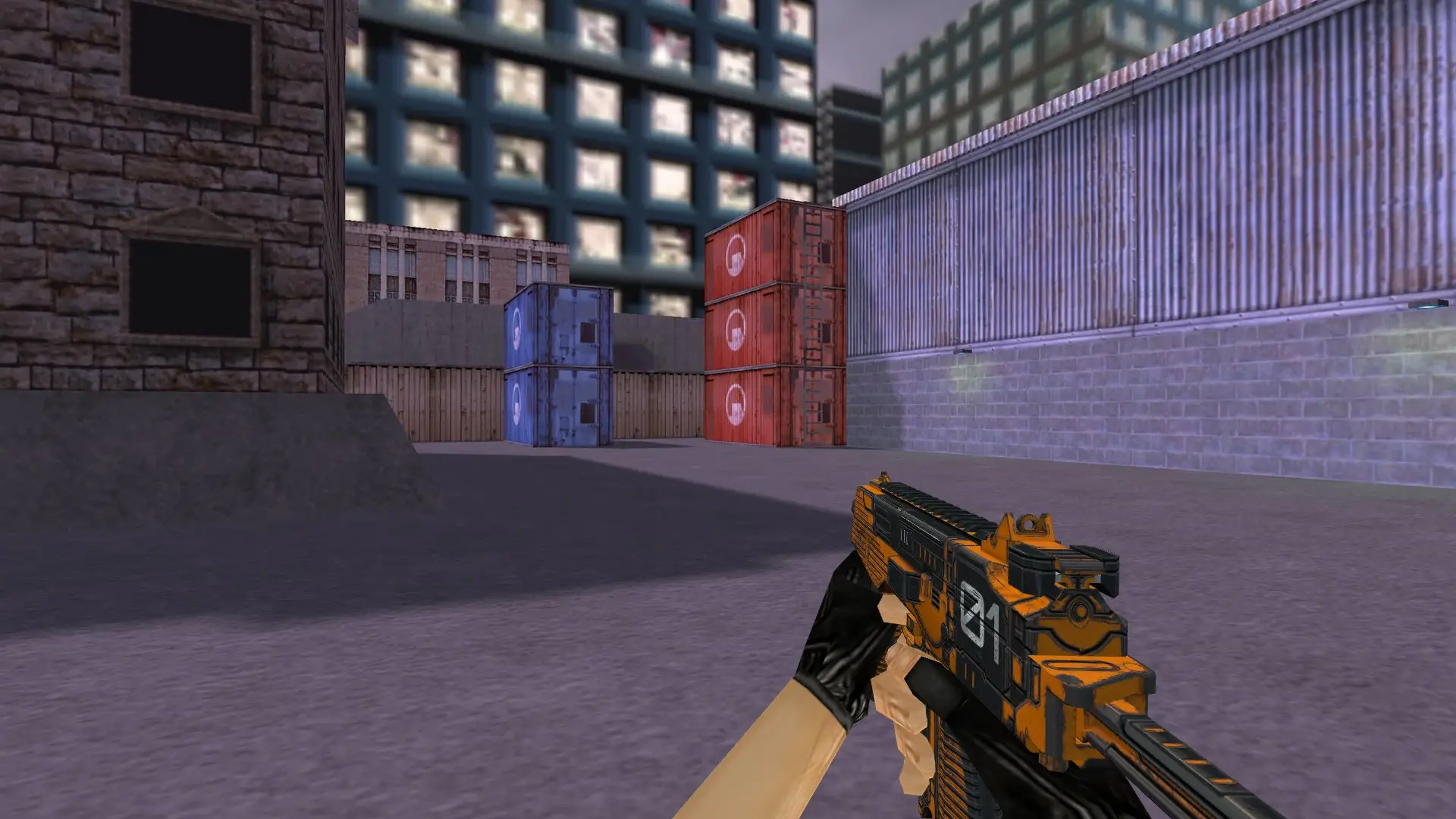 MP9 Colony 01 Orange — cs_assault (first person)