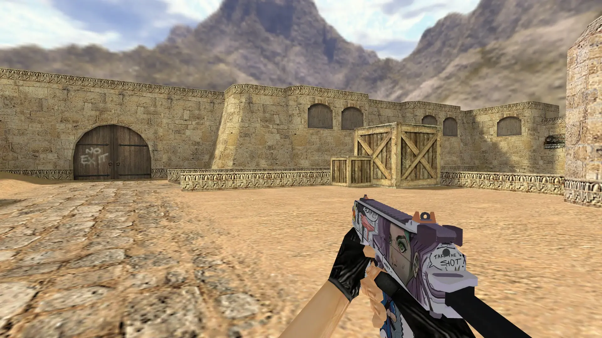 MP9 Comics — de_dust2 (first person)