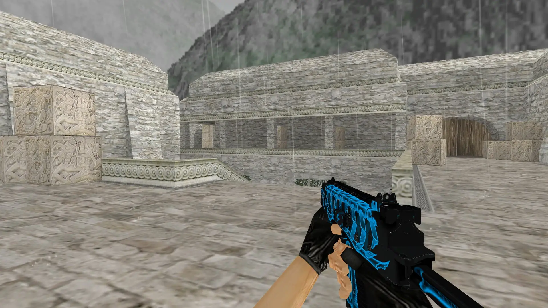 MP9 Exposure — de_aztec (first person)