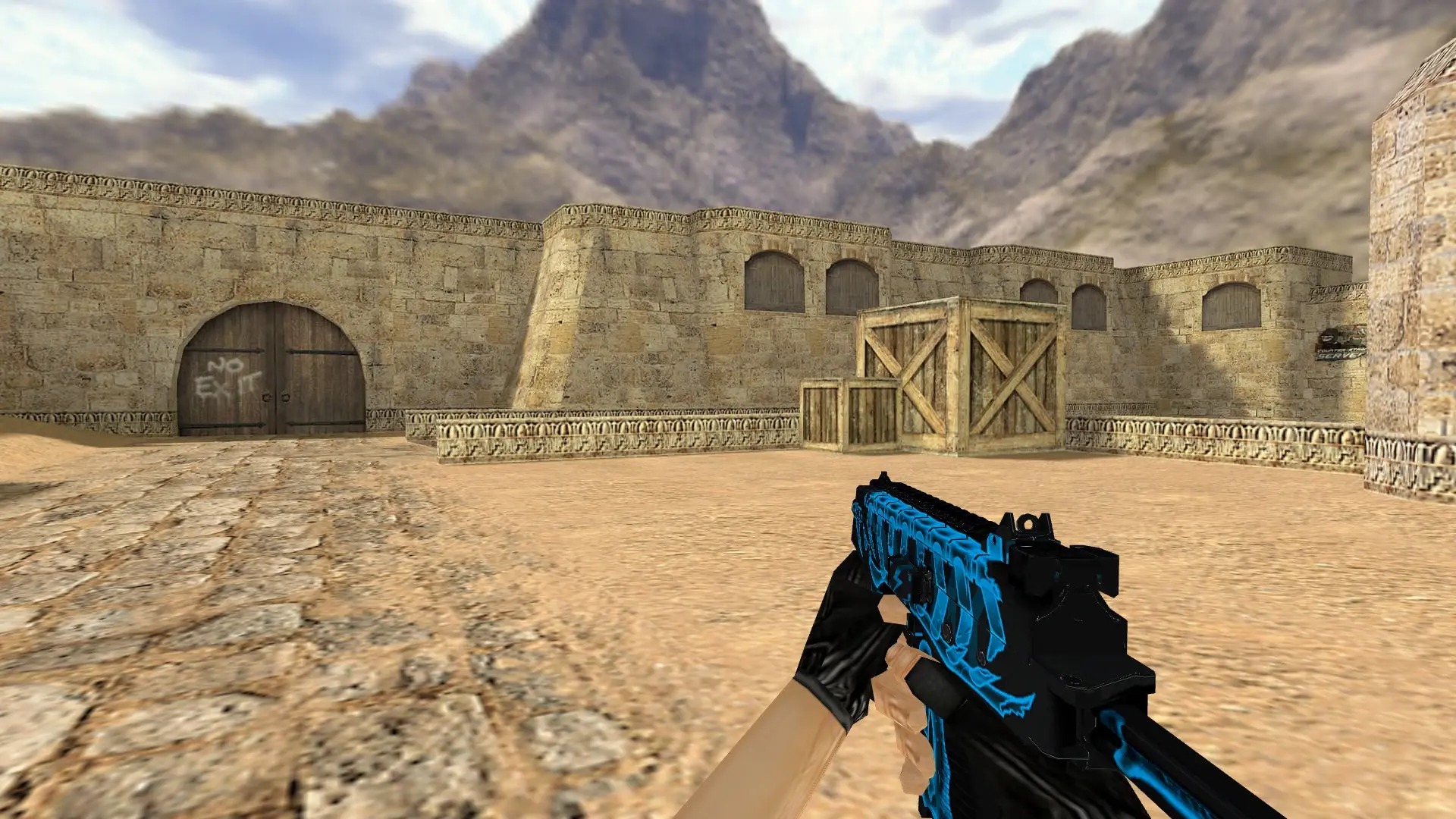 MP9 Exposure — de_dust2 (first person)