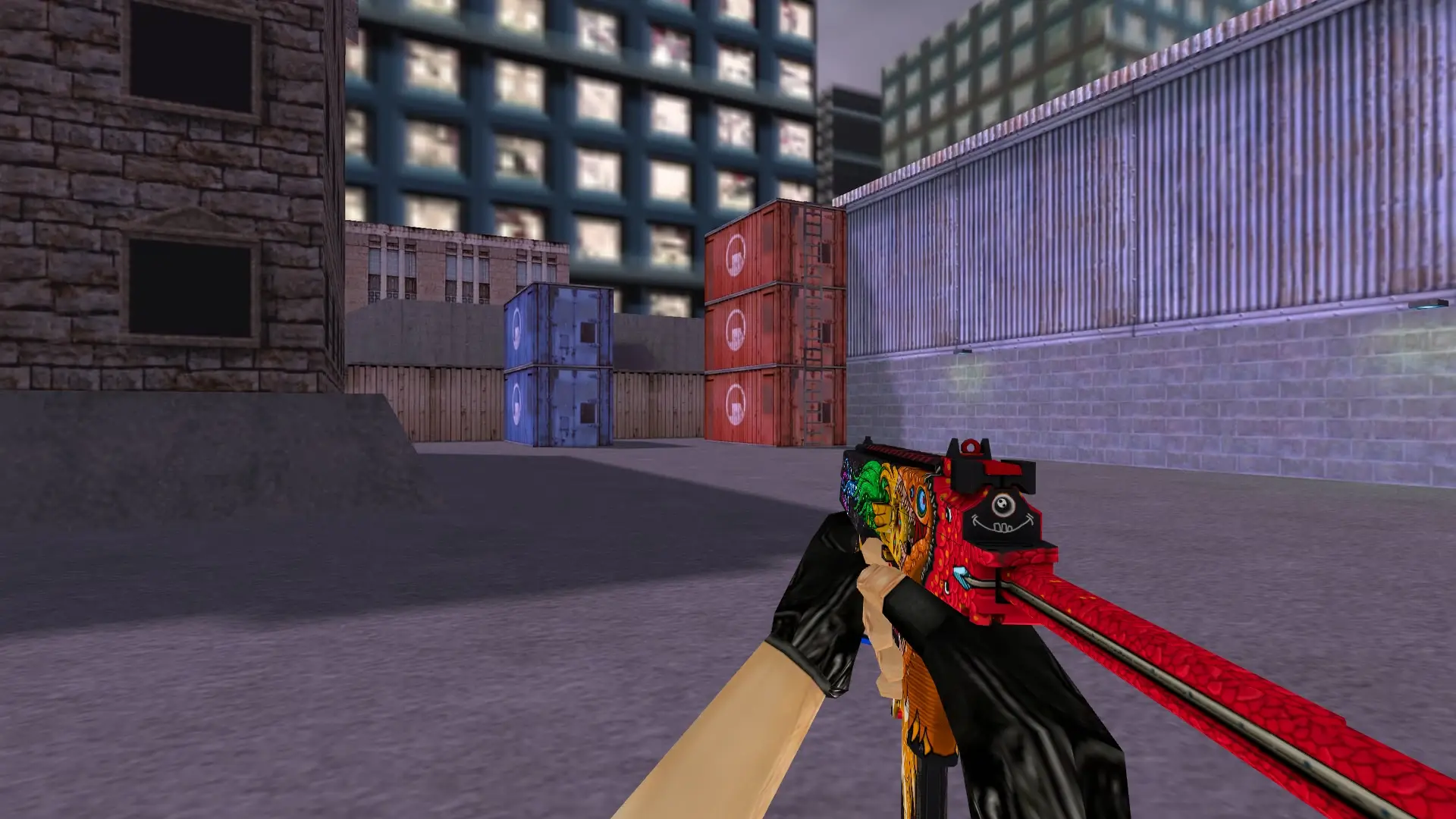 MP9 | Food Chain — cs_assault (first person)