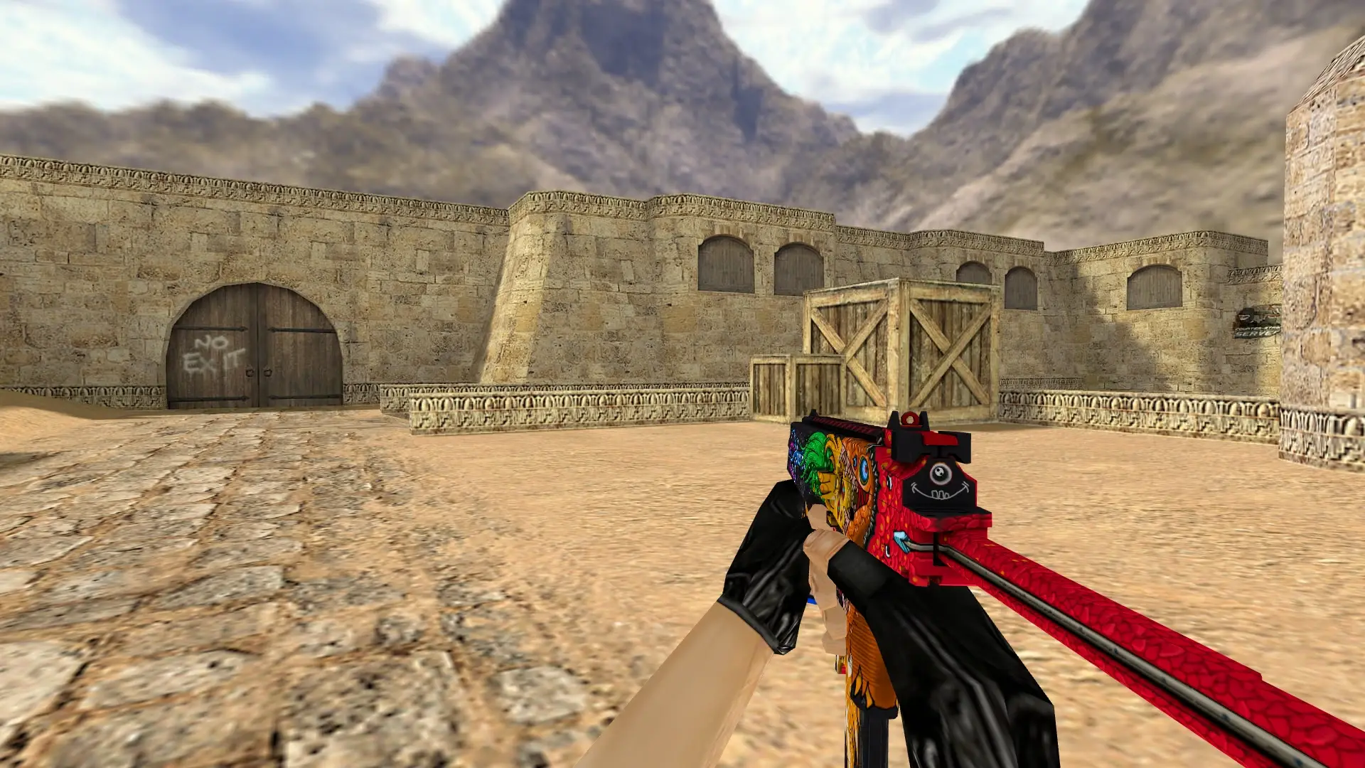 MP9 | Food Chain — de_dust2 (first person)