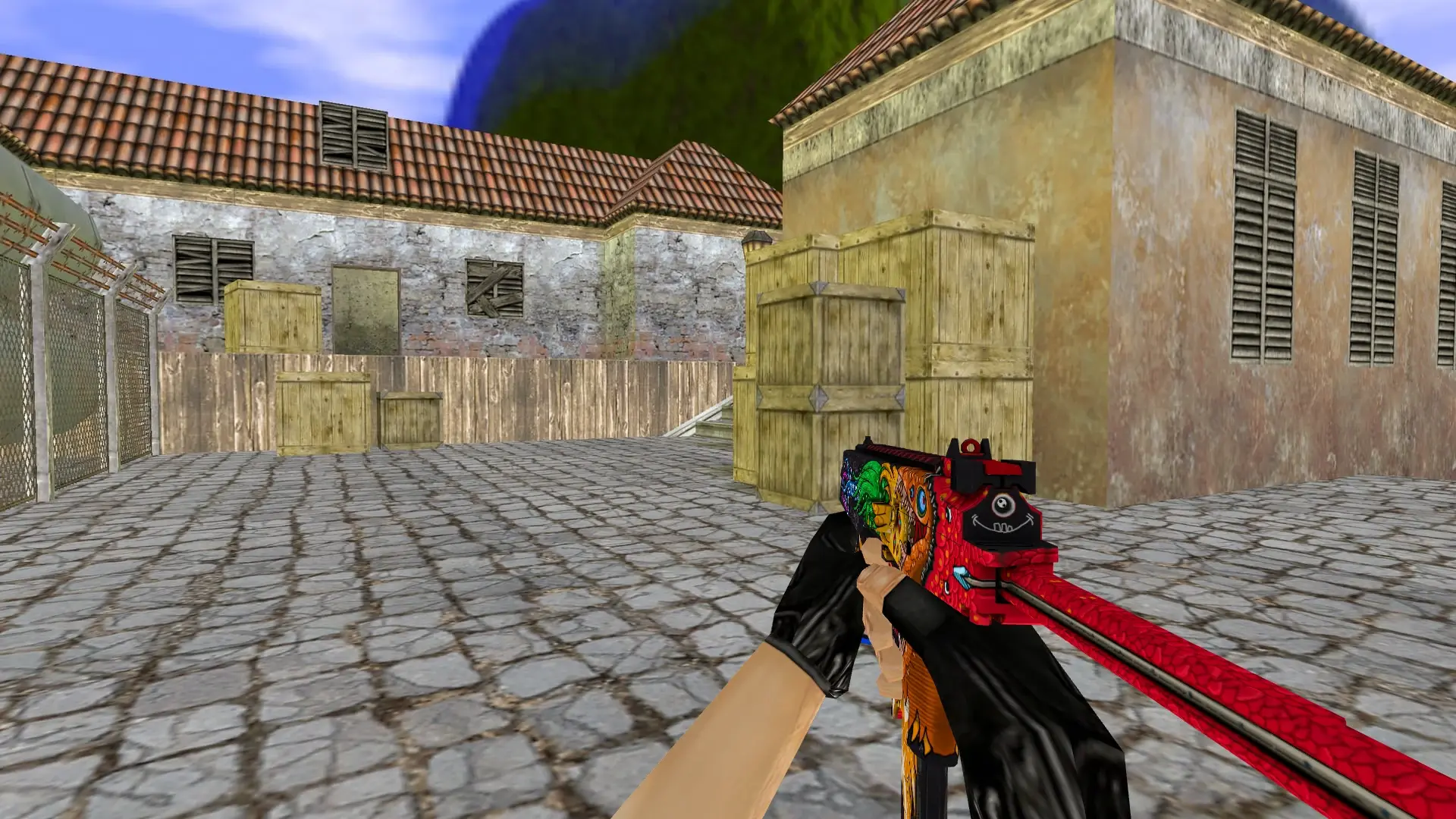 MP9 | Food Chain — de_inferno (first person)