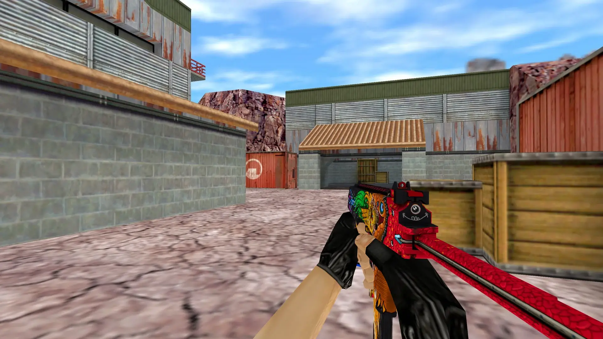 MP9 | Food Chain — de_nuke (first person)