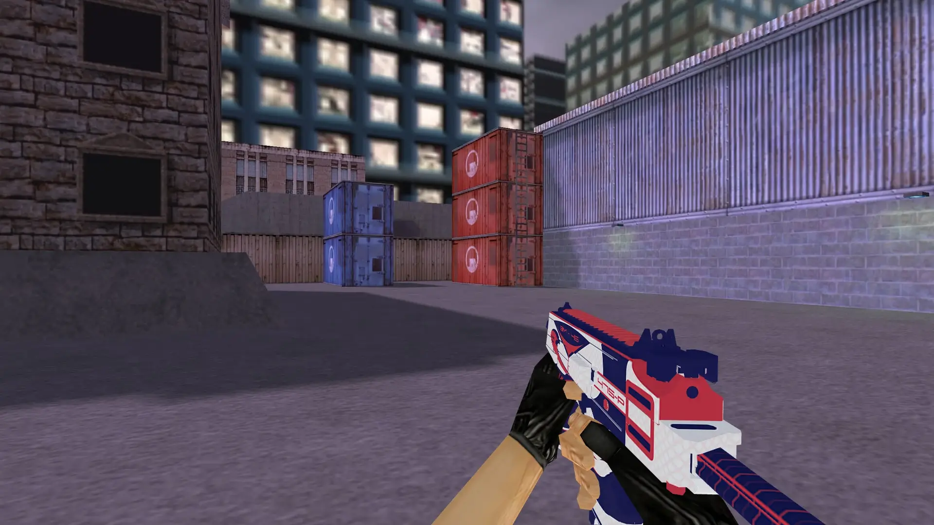 MP9 Whisper — cs_assault (first person)