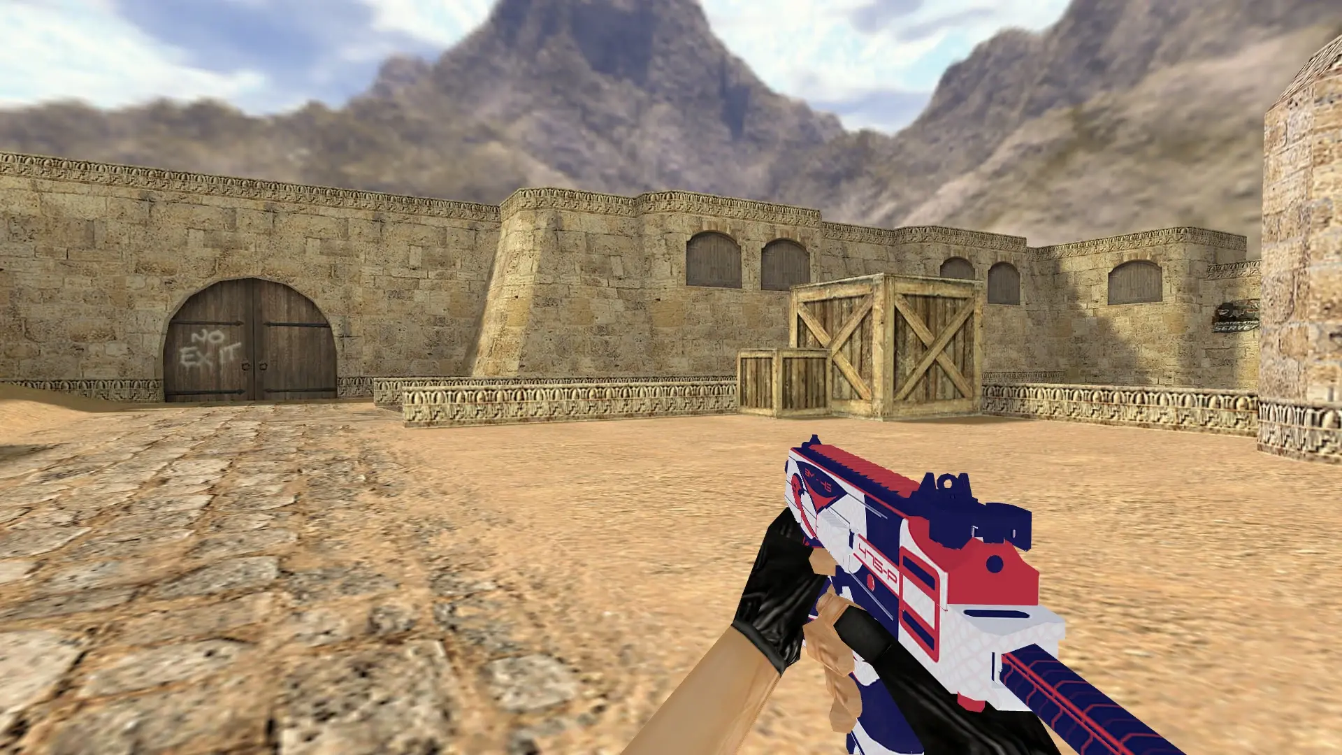 MP9 Whisper — de_dust2 (first person)