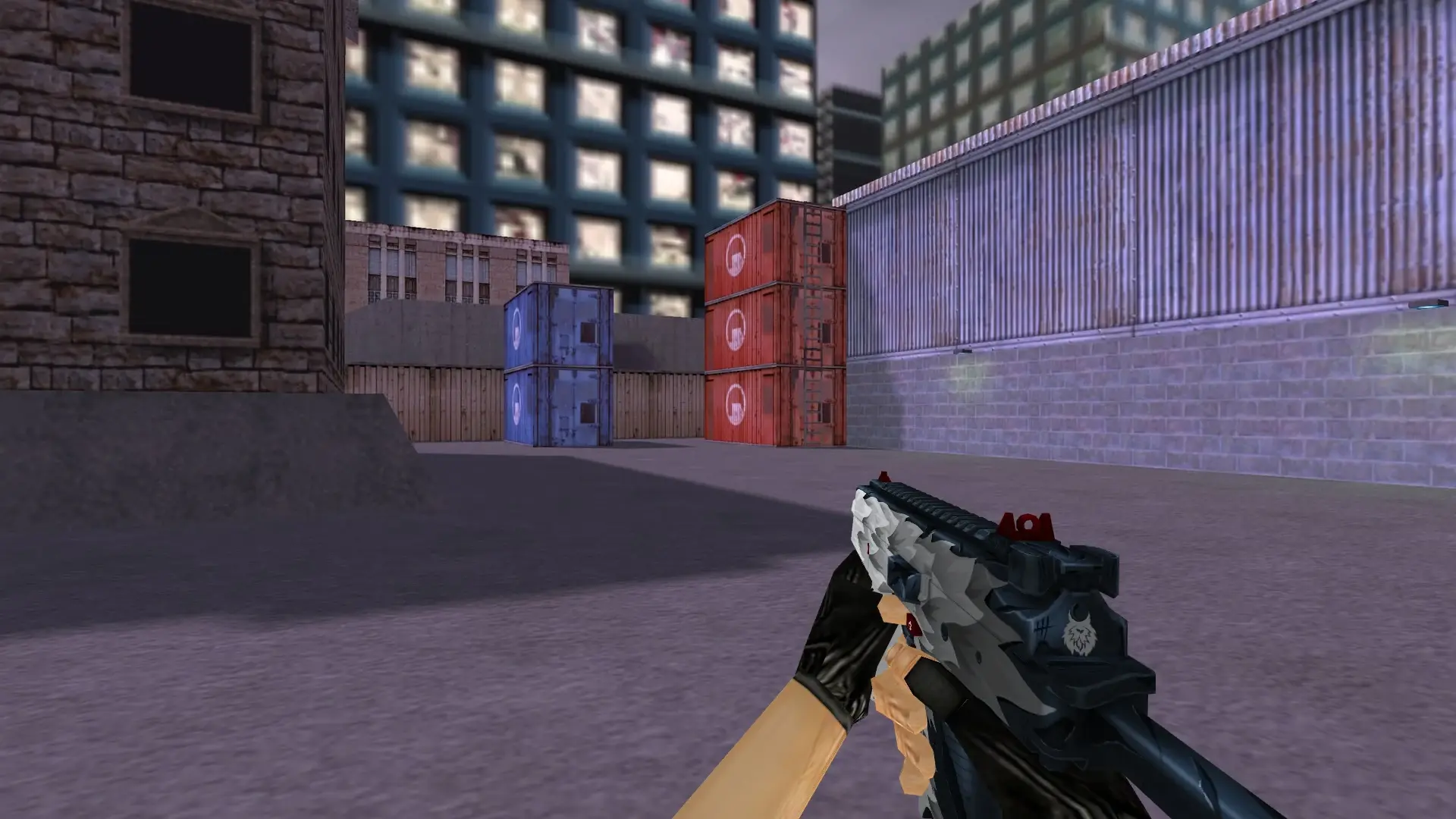 MP9 White Fang — cs_assault (first person)