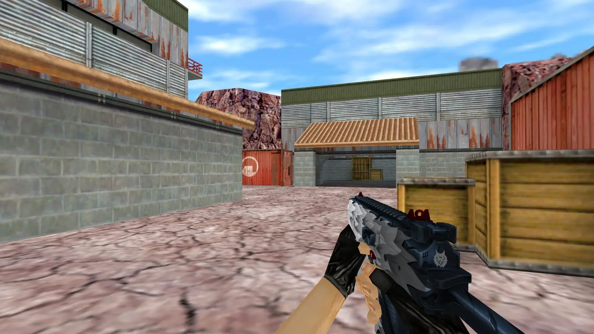 MP9 White Fang — de_nuke (first person)