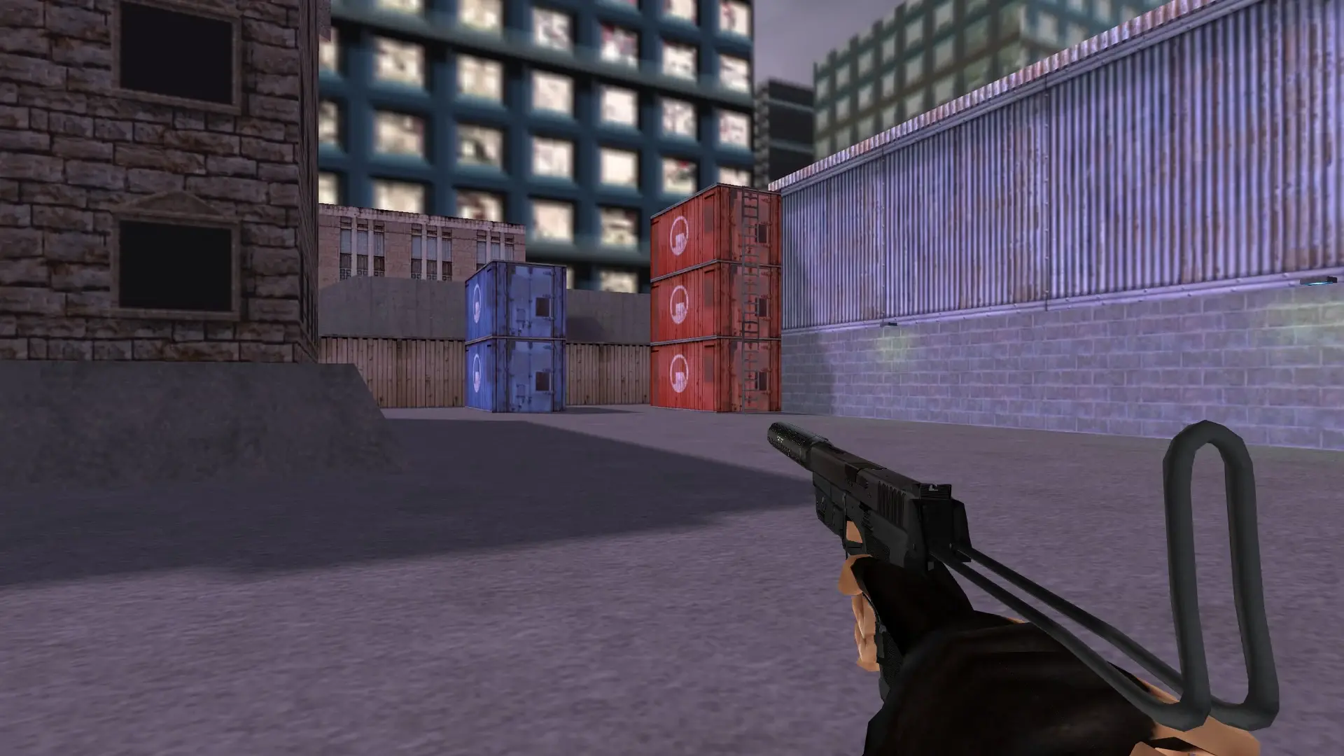 Glock SMG — cs_assault (first person)