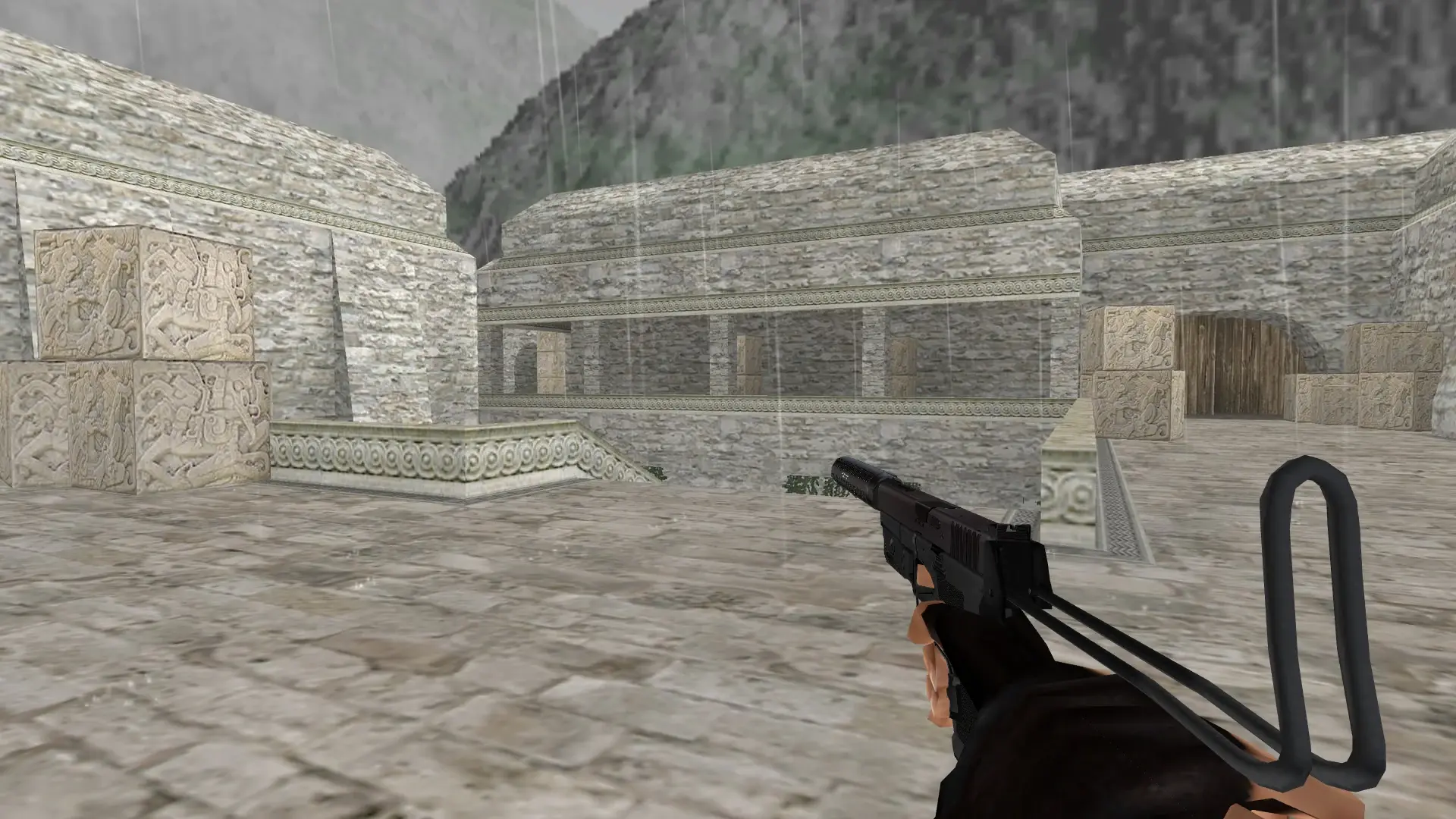 Glock SMG — de_aztec (first person)