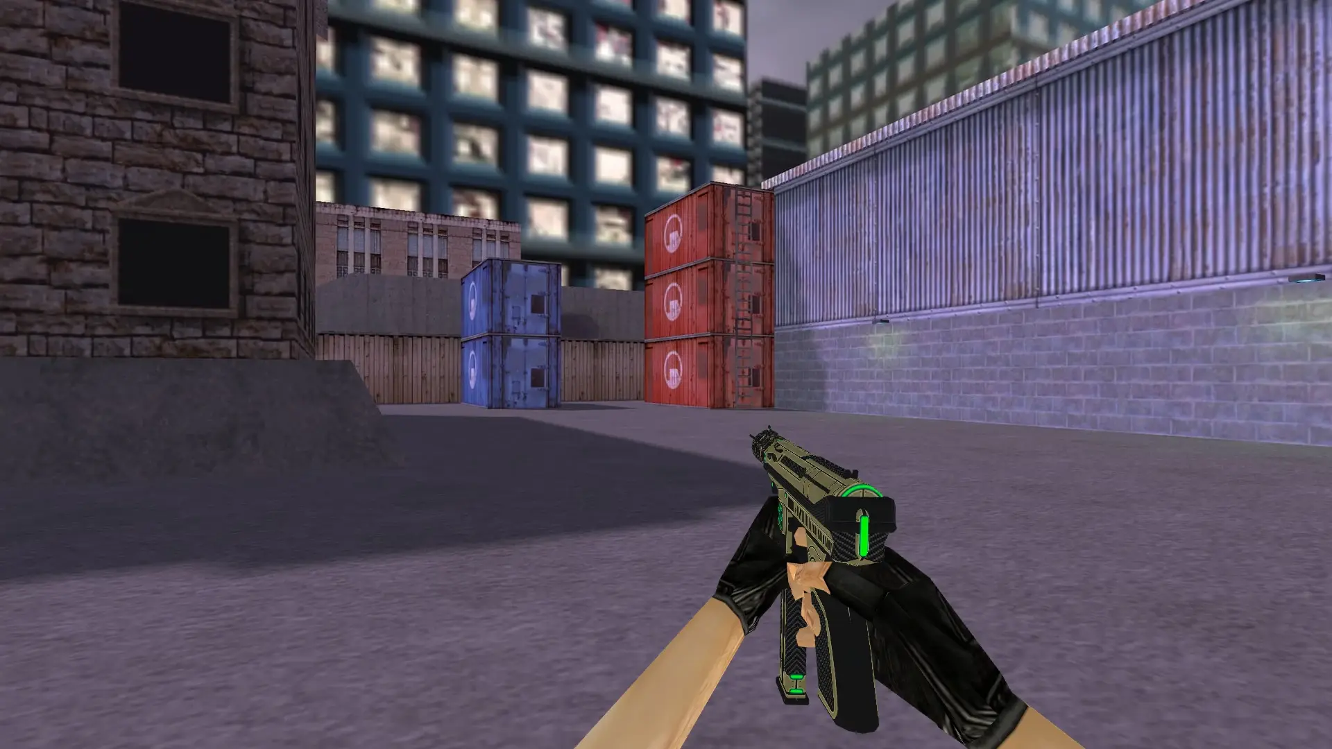 TEC-9 Cyber — cs_assault (first person)