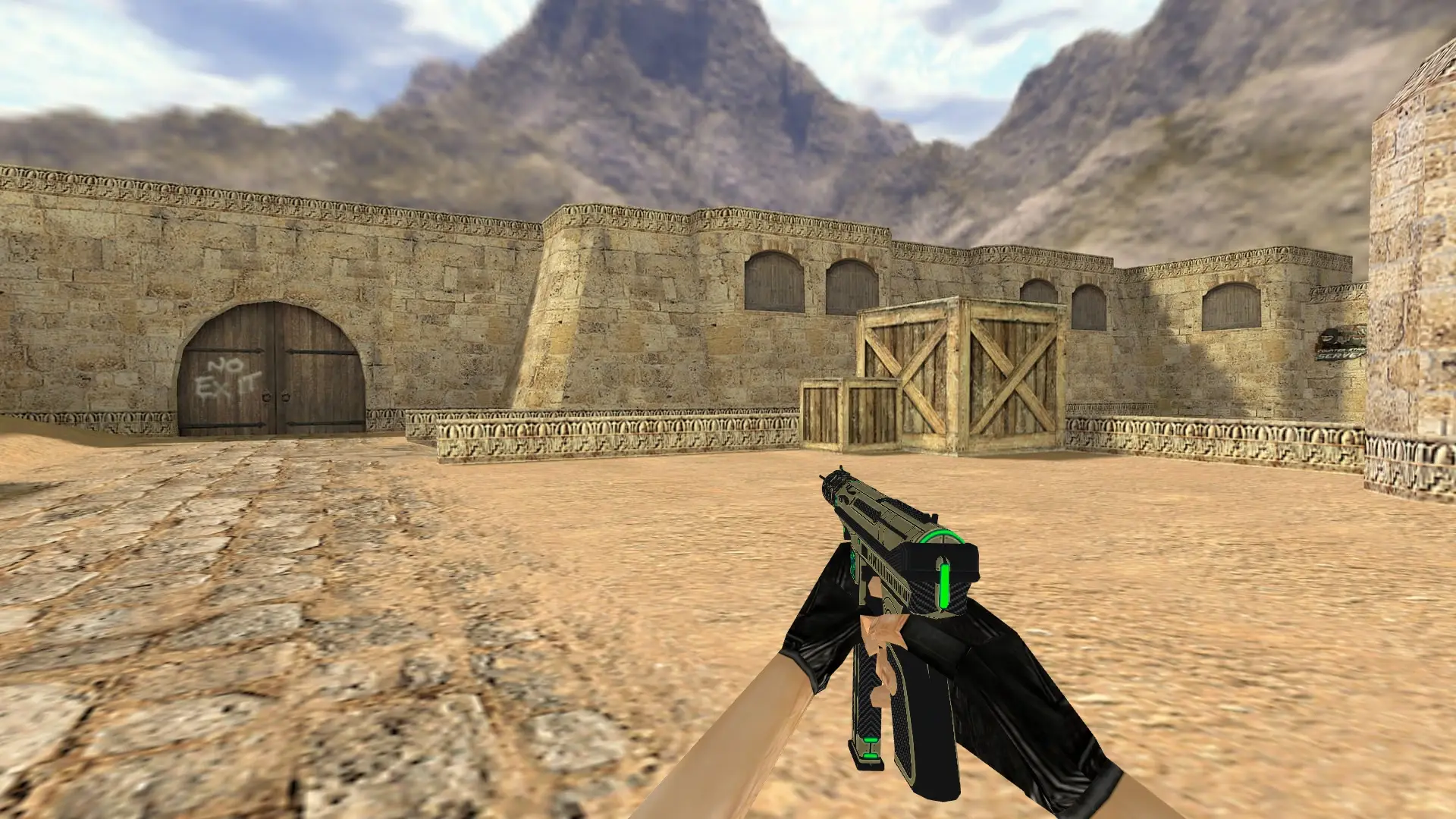 TEC-9 Cyber — de_dust2 (first person)