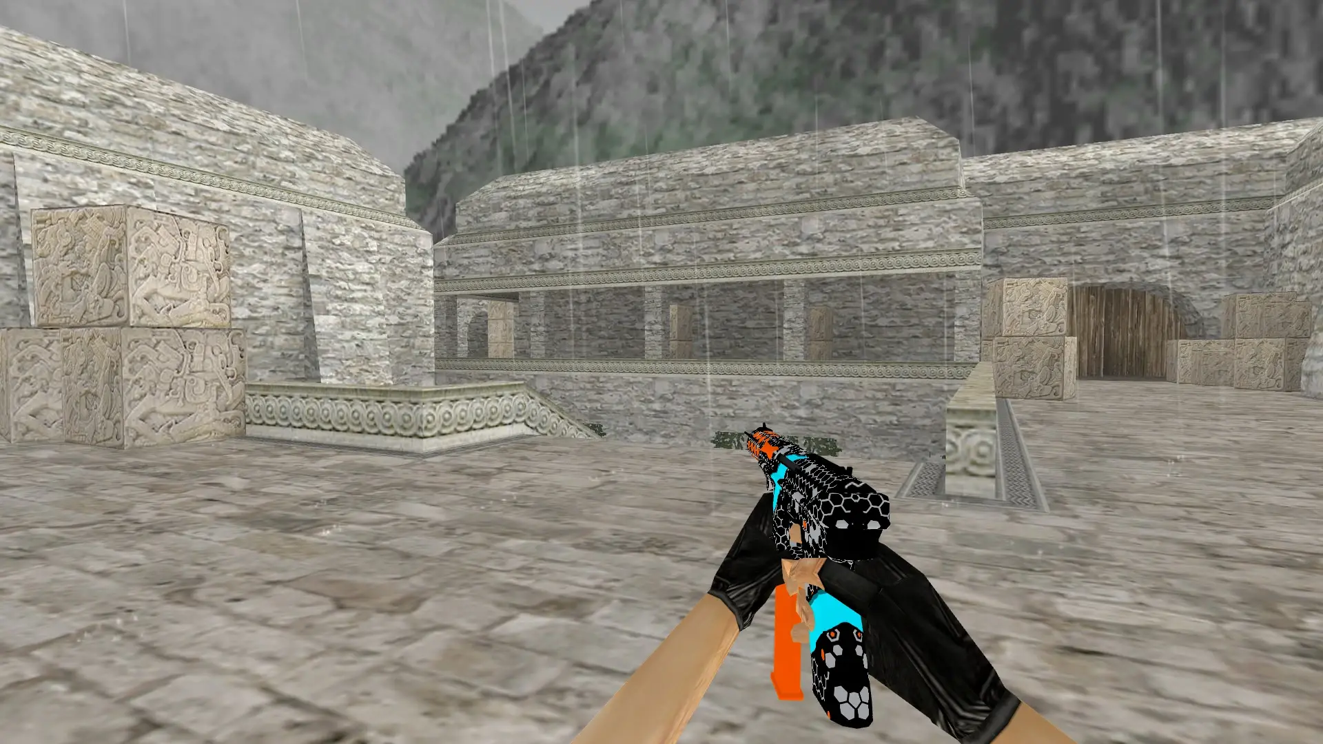 TEC-9 Next Technology — de_aztec (first person)
