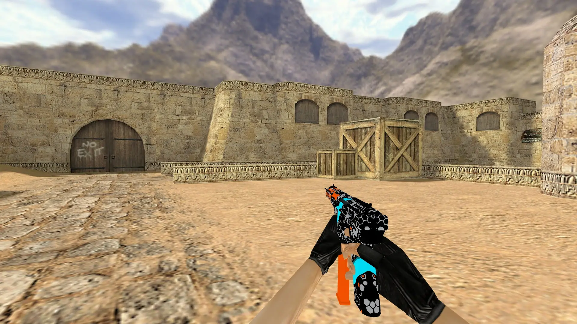 TEC-9 Next Technology — de_dust2 (first person)
