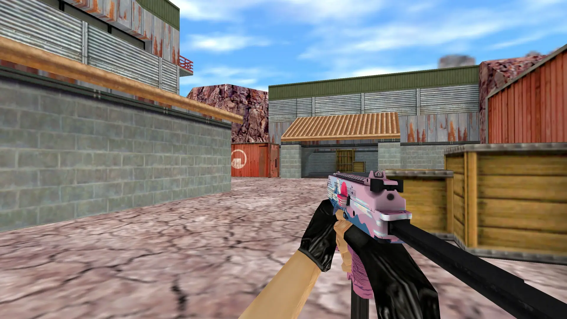 MP9 | Mount Fuji — de_nuke (first person)