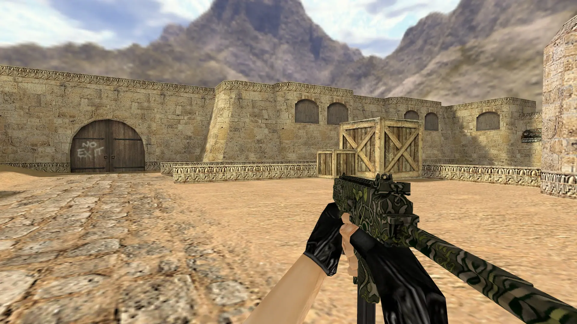 MP9 | Old Roots — de_dust2 (first person)