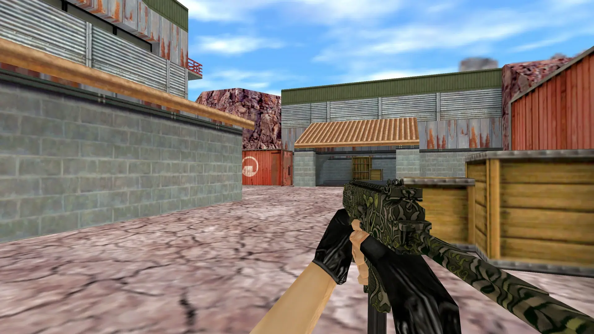 MP9 | Old Roots — de_nuke (first person)