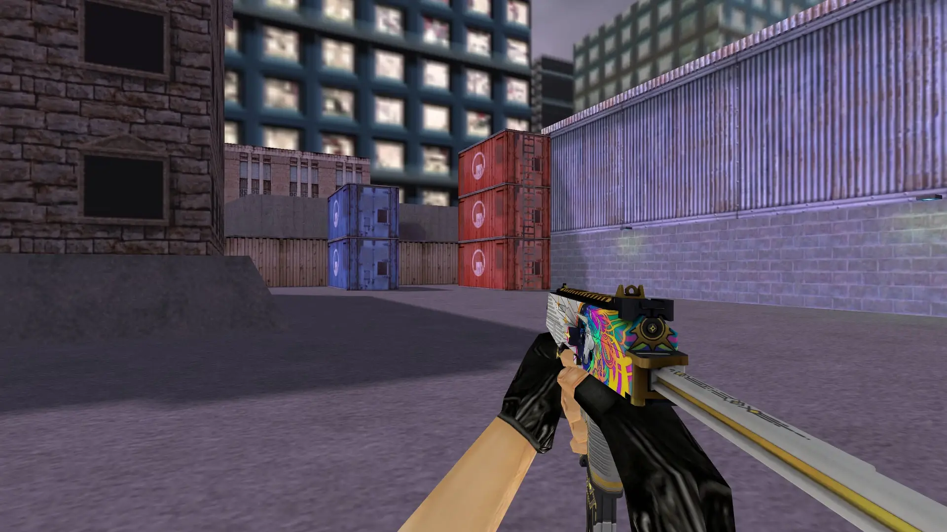 MP9 | Starlight Protector — cs_assault (first person)