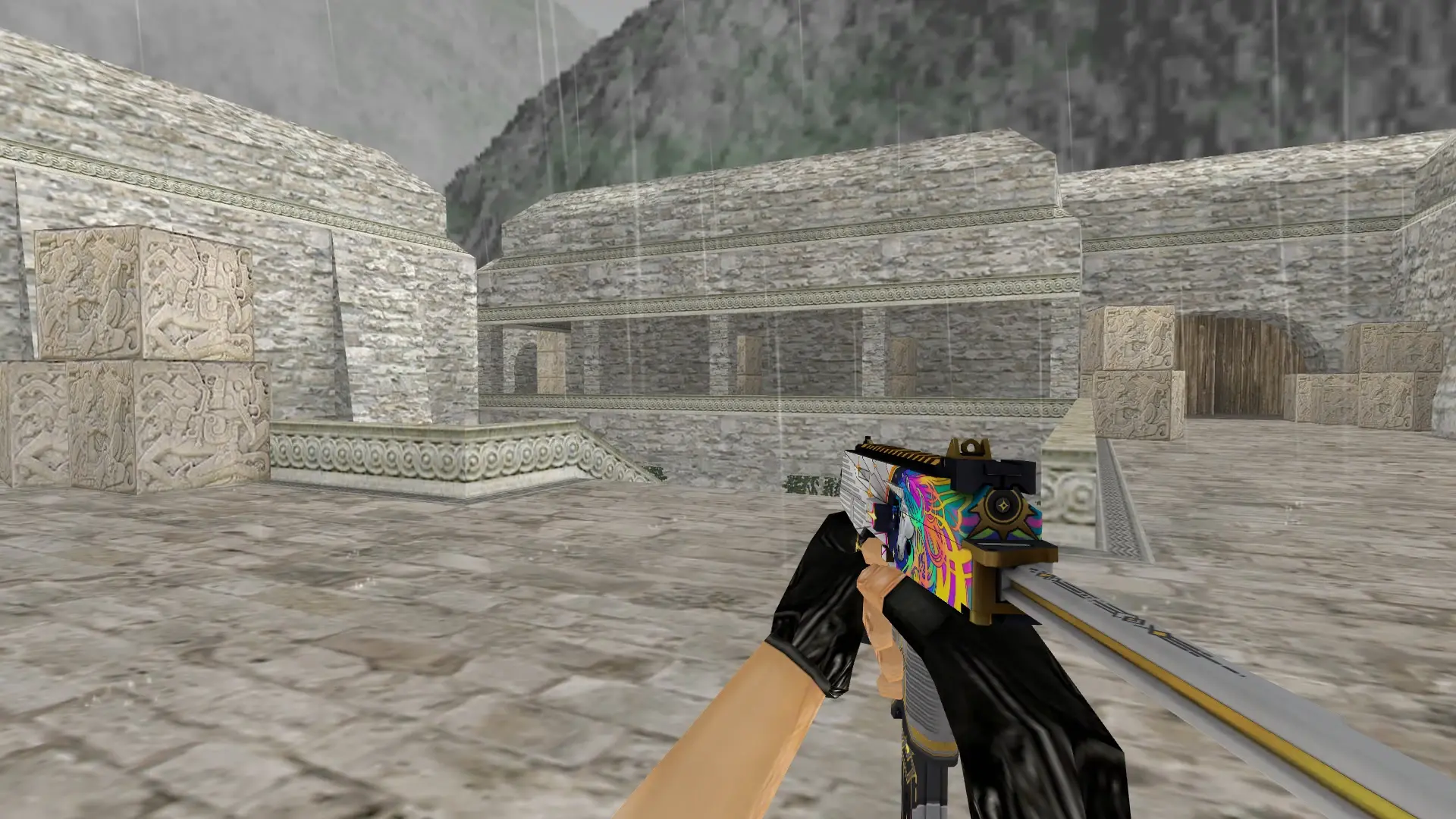MP9 | Starlight Protector — de_aztec (first person)