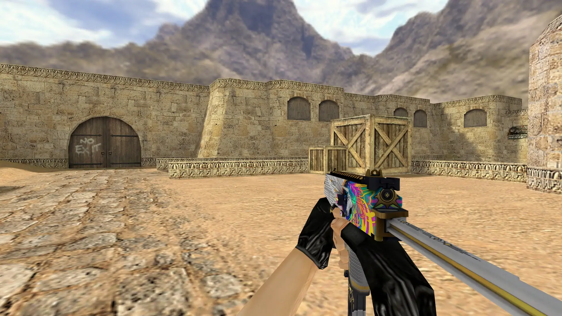 MP9 | Starlight Protector — de_dust2 (first person)