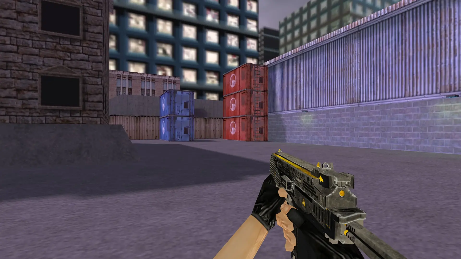 MP9 Nuclear — cs_assault (first person)