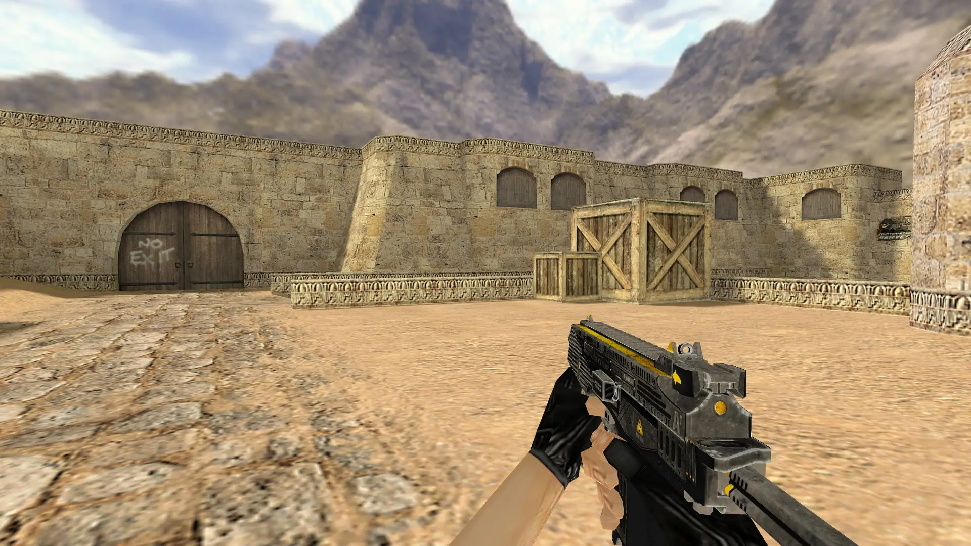 MP9 Nuclear — de_dust2 (first person)