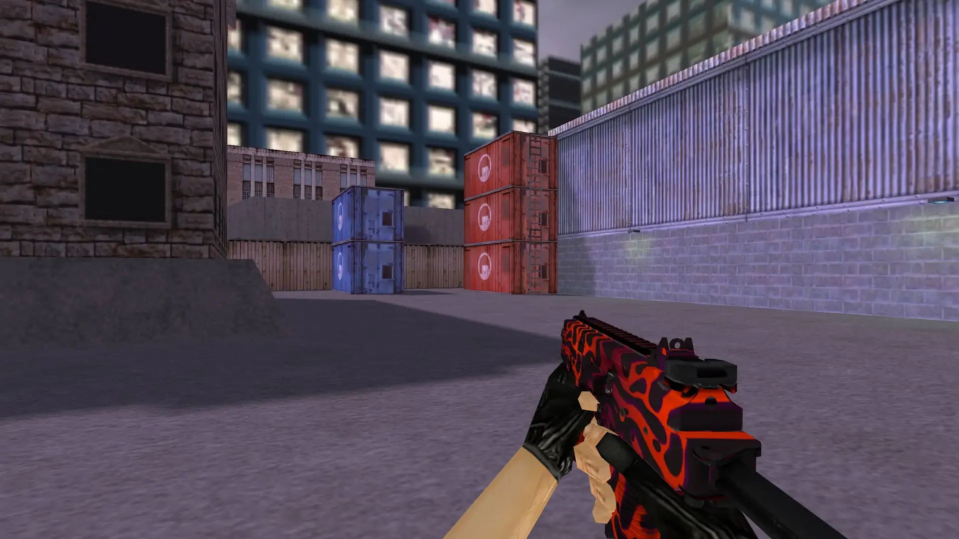 MP9 Ruby Poison — cs_assault (first person)