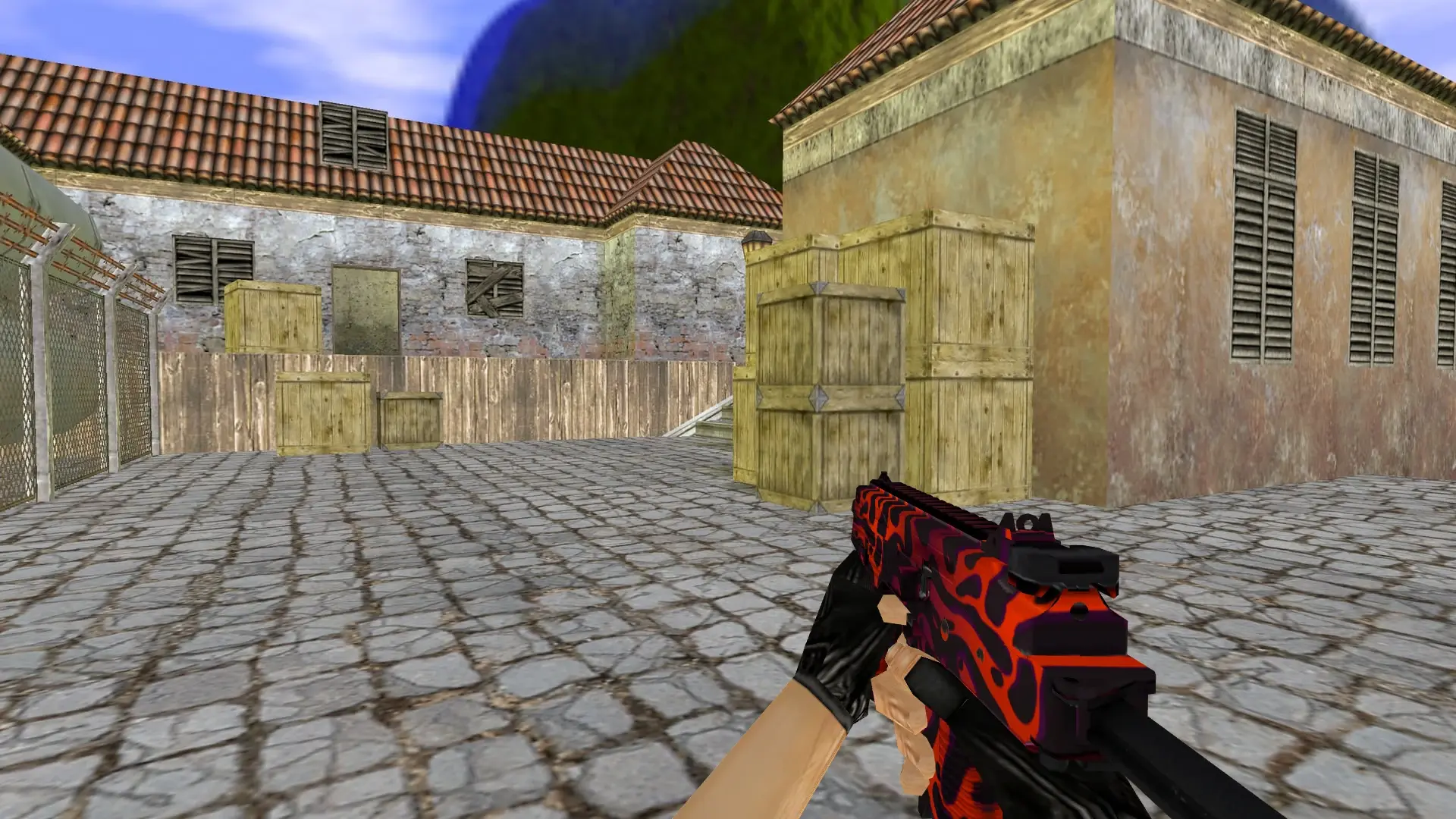 MP9 Ruby Poison — de_inferno (first person)