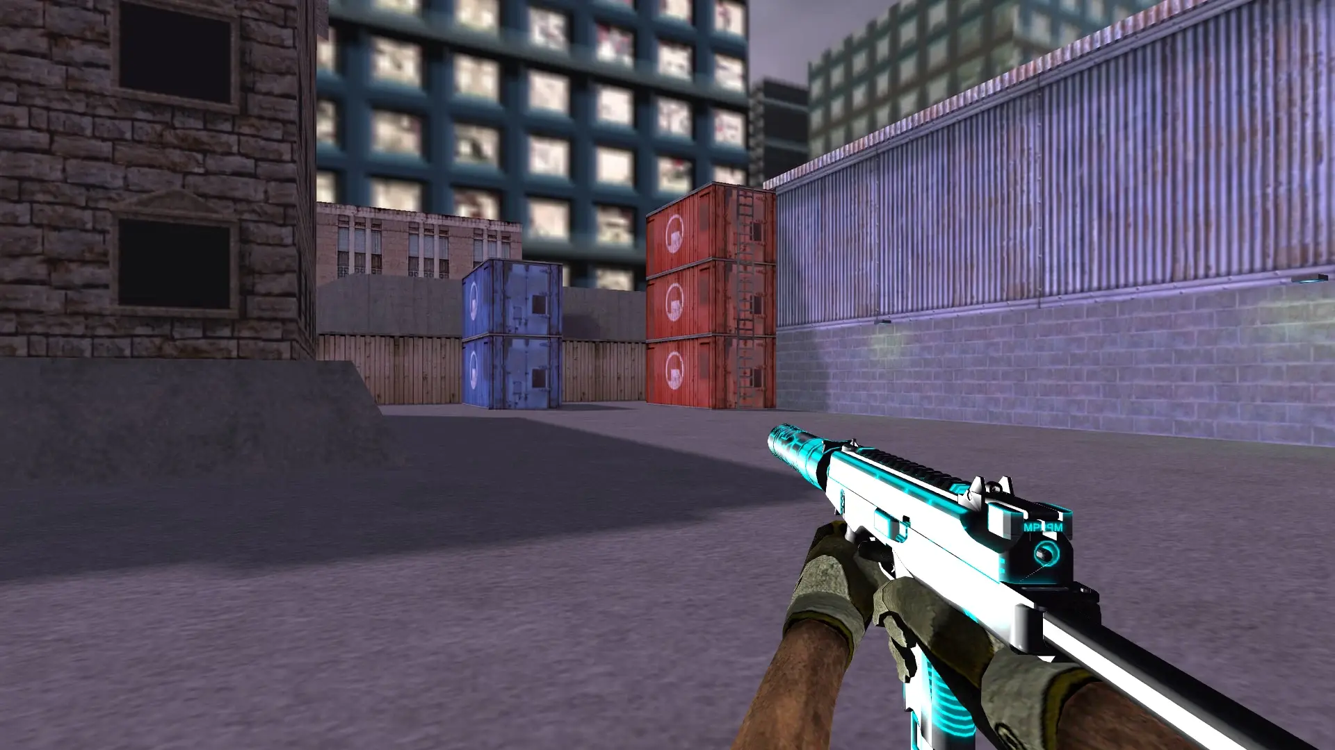 MP9 Tron — cs_assault (first person)