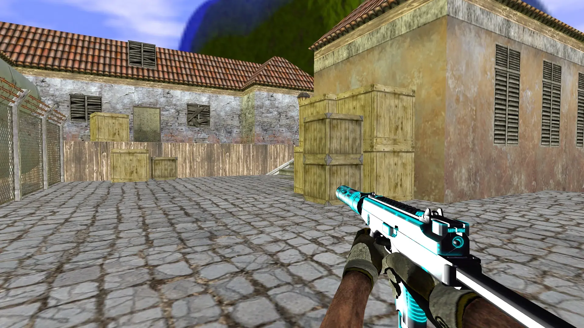 MP9 Tron — de_inferno (first person)