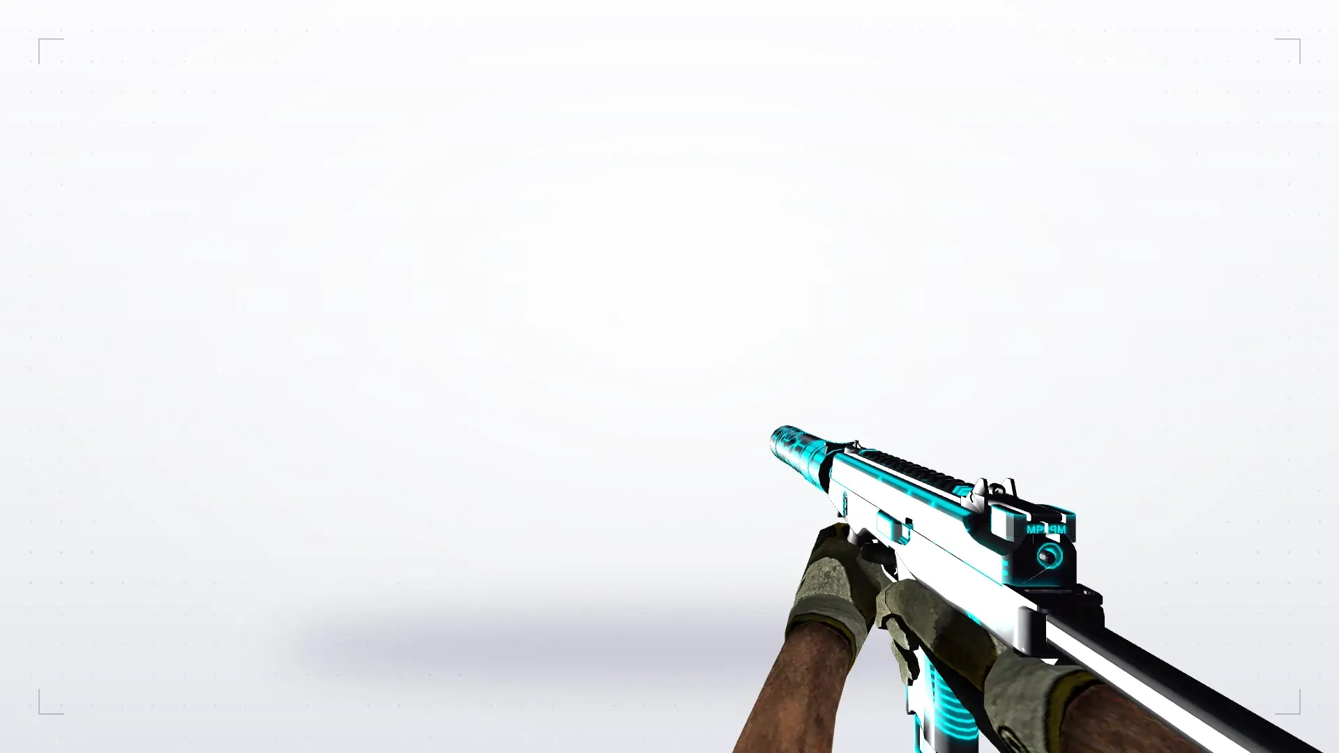 MP9 Tron — first person
