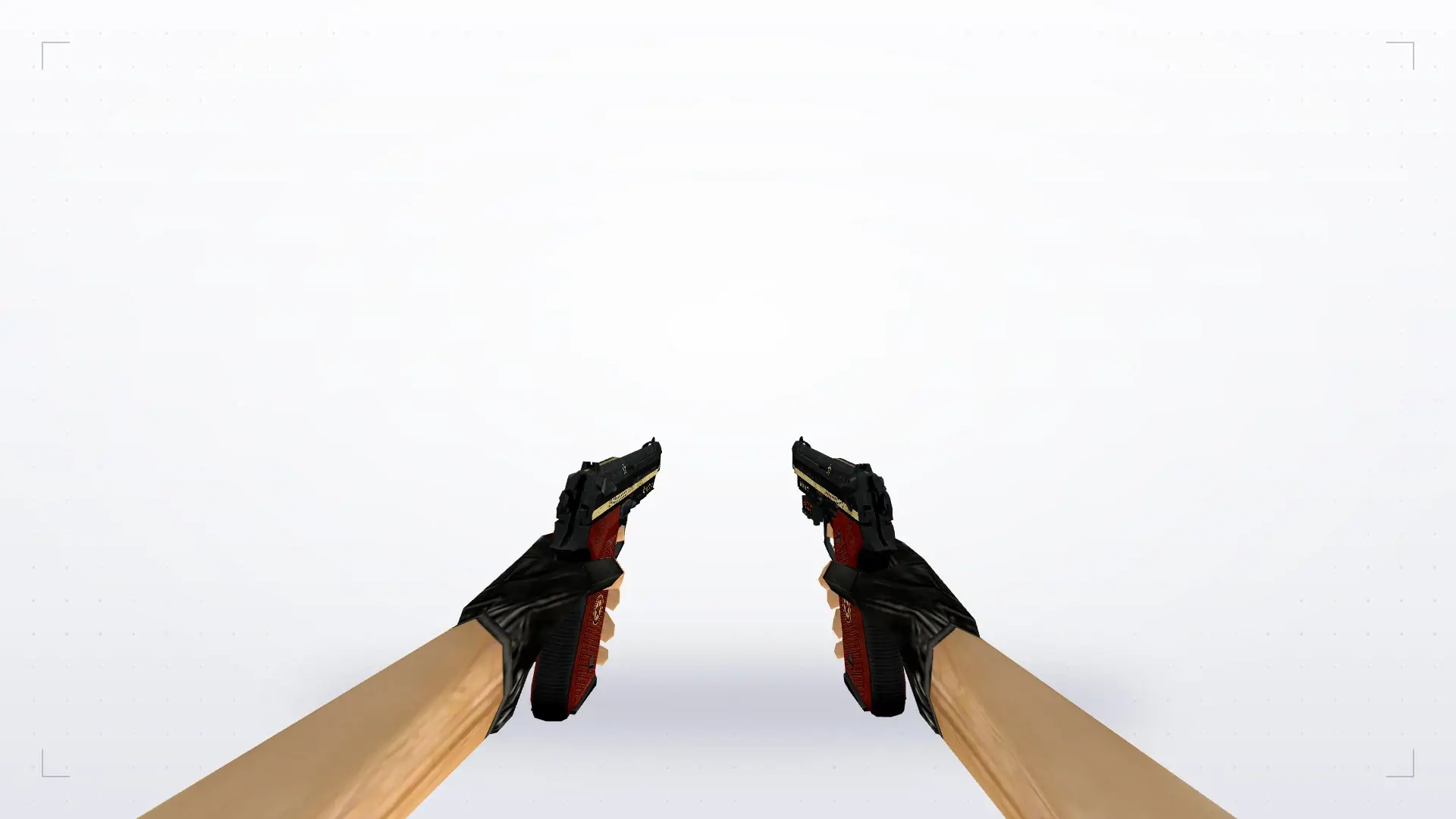 Dual Berettas Comrade Military Black — first person