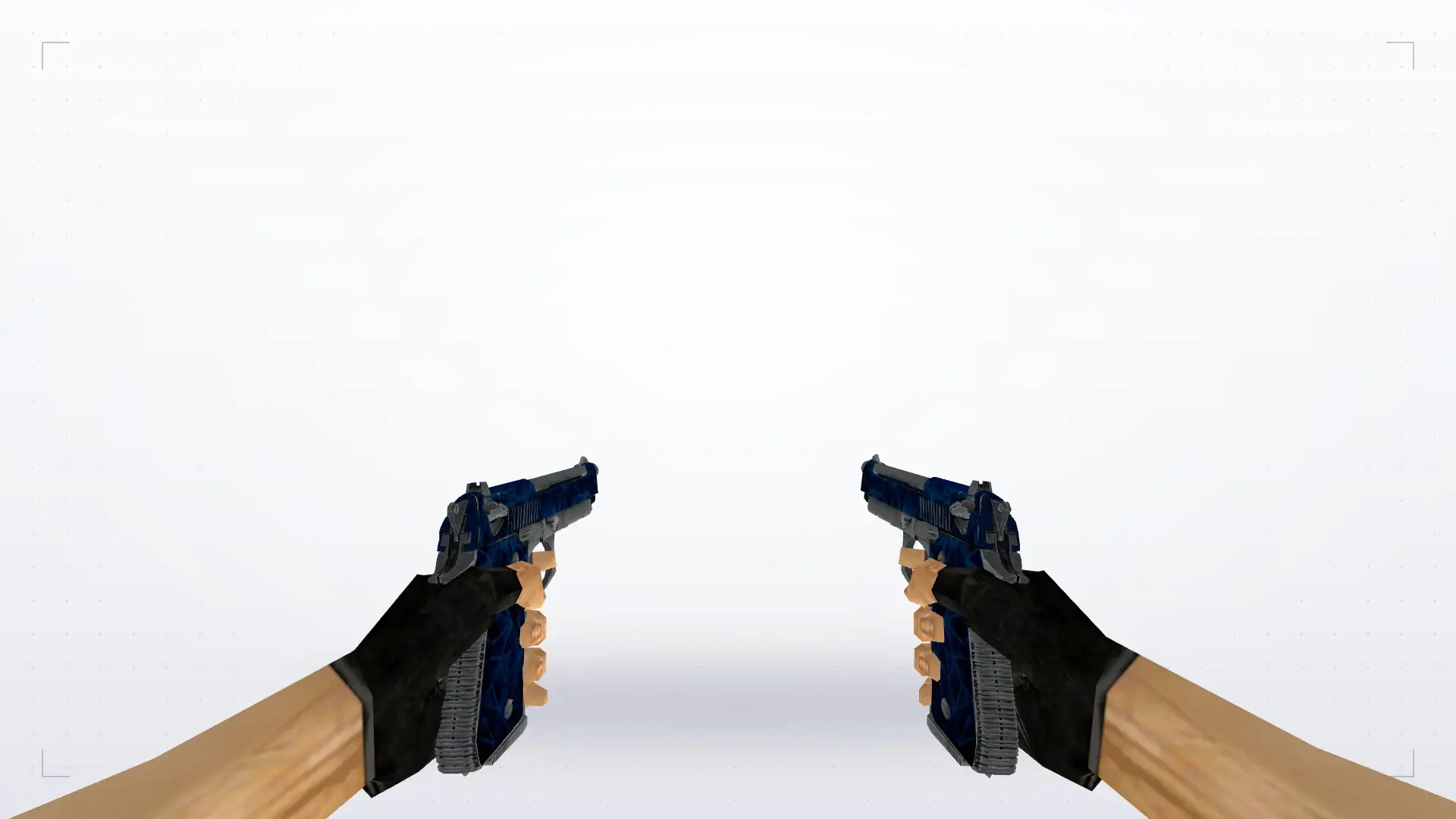 Dual Berettas | Cobalt Quartz — first person