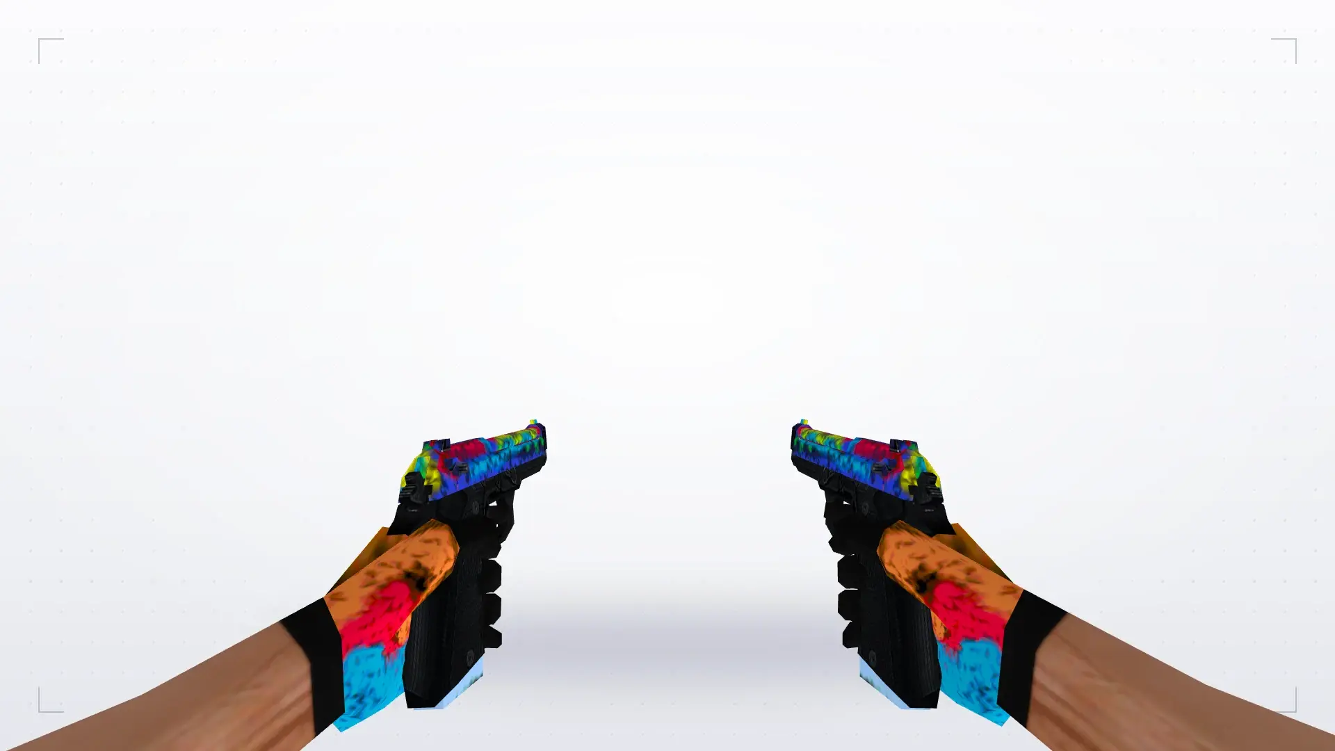 Dual Berettas Colorful — first person
