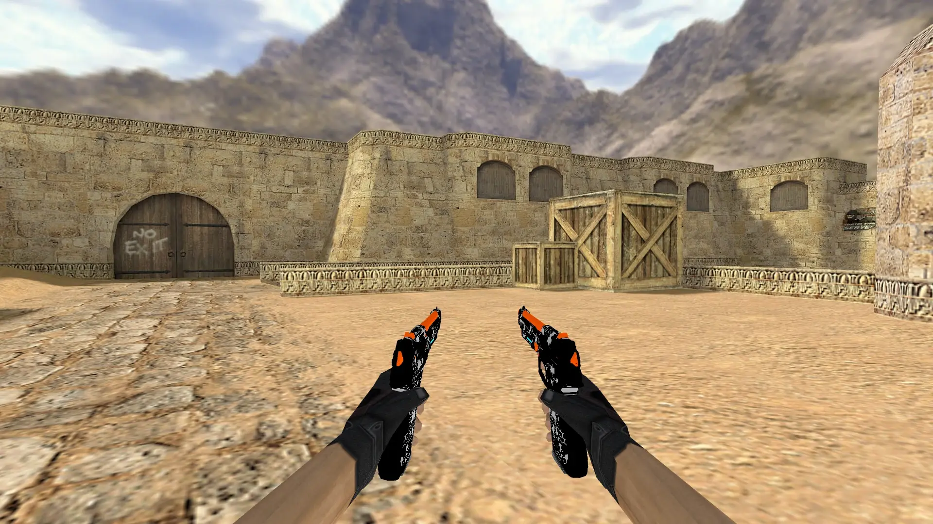 Dual Berettas Next Technology — de_dust2 (first person)