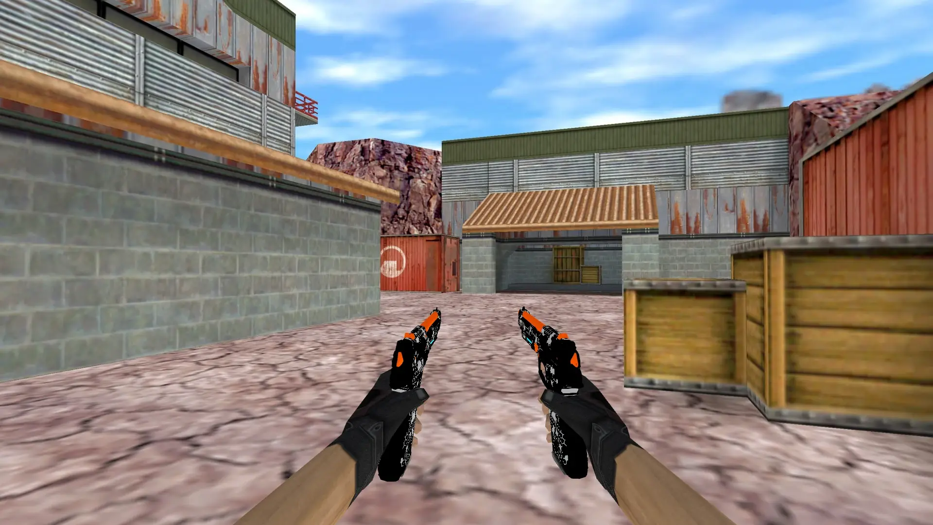 Dual Berettas Next Technology — de_nuke (first person)