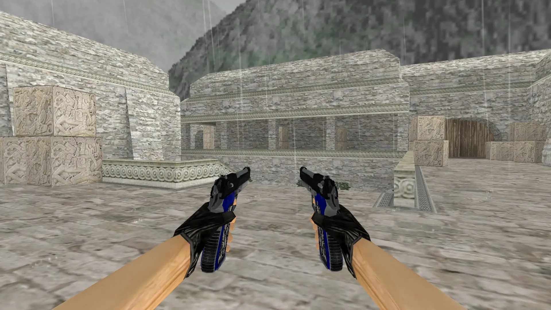 Dual Berettas | Duelist — de_aztec (first person)