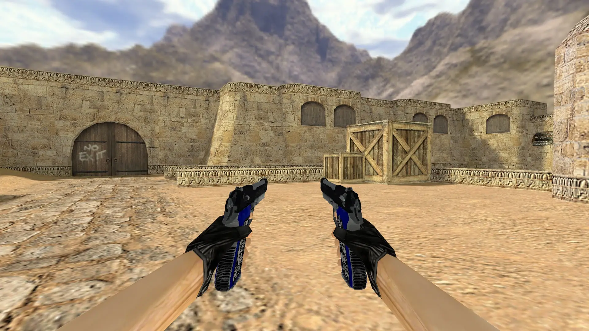 Dual Berettas | Duelist — de_dust2 (first person)