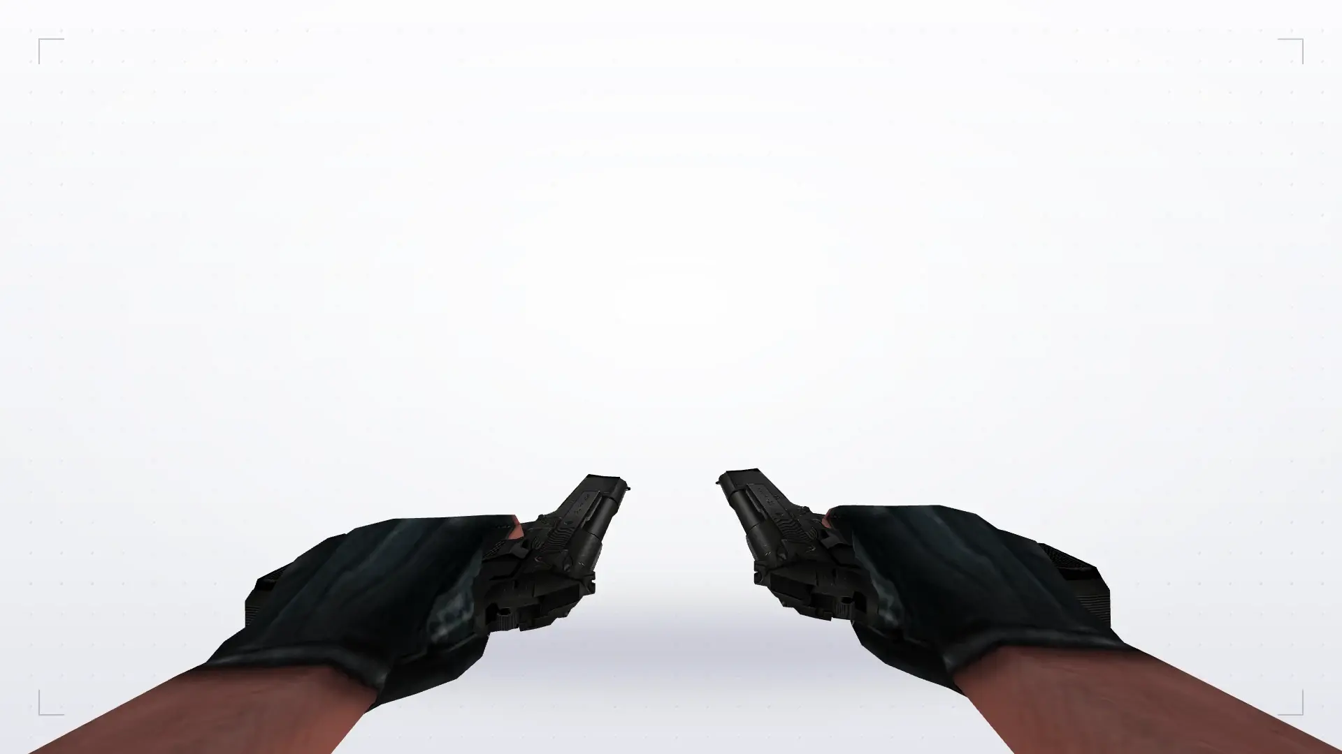 Dual Berettas Gangsta — first person