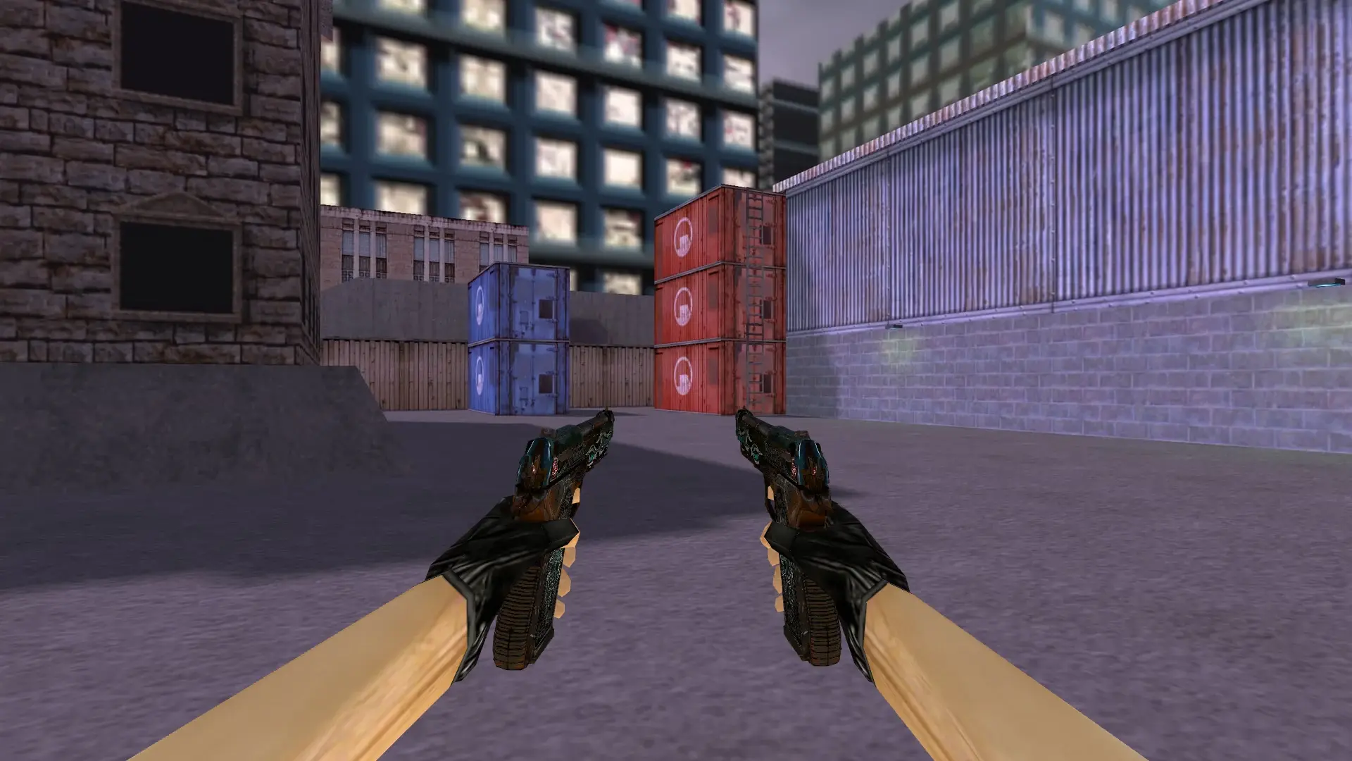 Dual Berettas Road Warrior — cs_assault (first person)